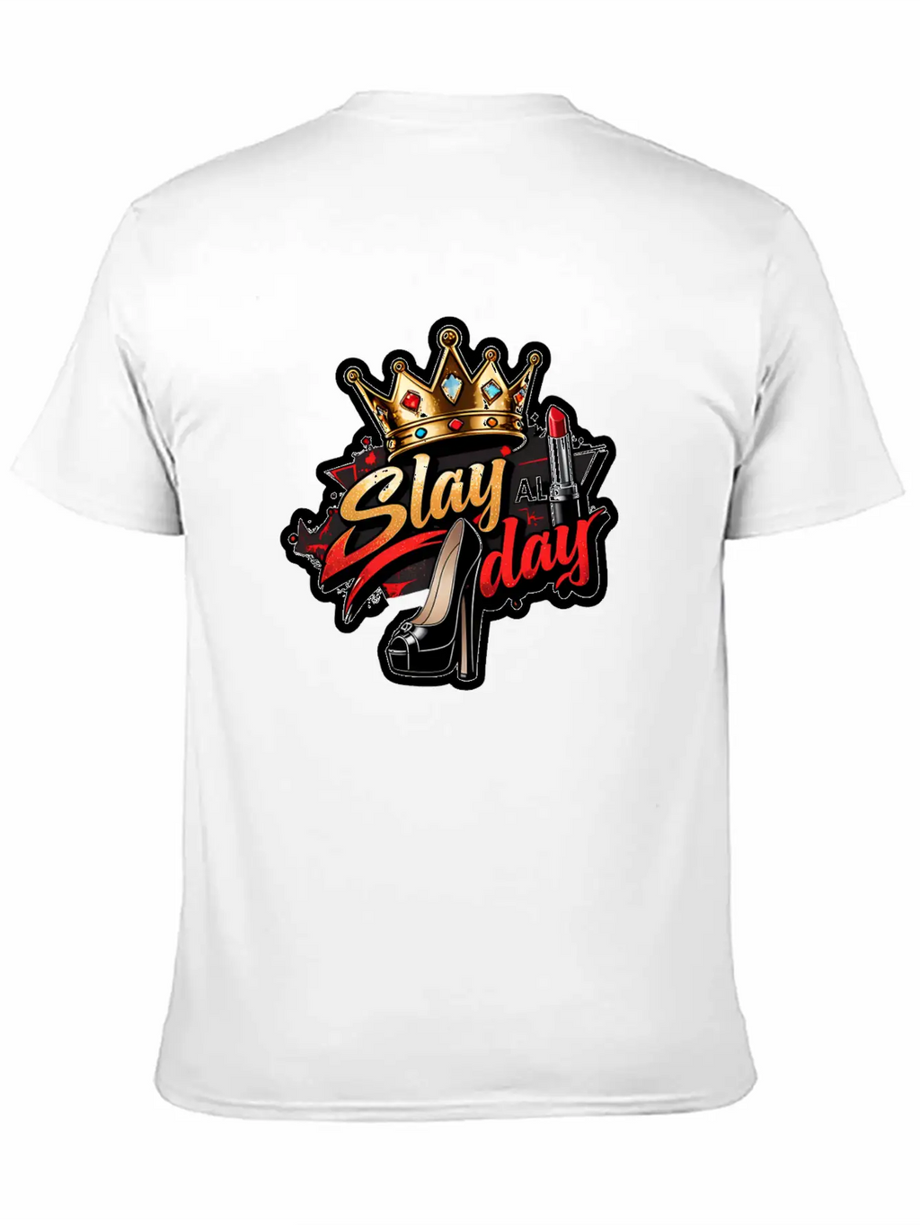 Slay All Day – Bold & Fierce Unisex Casual T-Shirt – Clean Design For Daily Comfort
