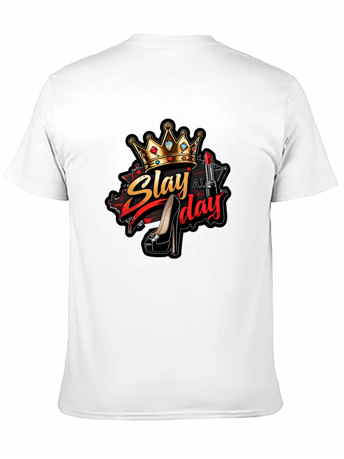 Slay All Day – Bold & Fierce Unisex Casual T-Shirt – Clean Design For Daily Comfort