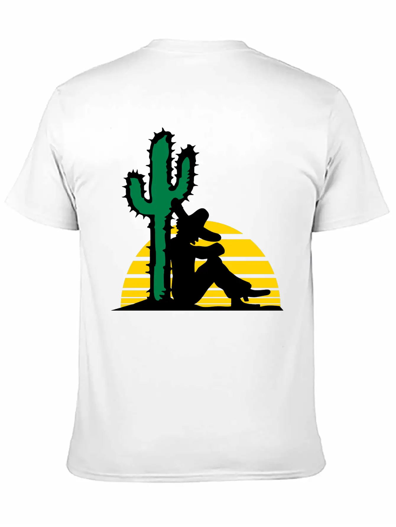Sleep Sun Desert Cactus Tired Mexican Funny South Relaxed Everyday Tee – Lightweight And Durable Cotton