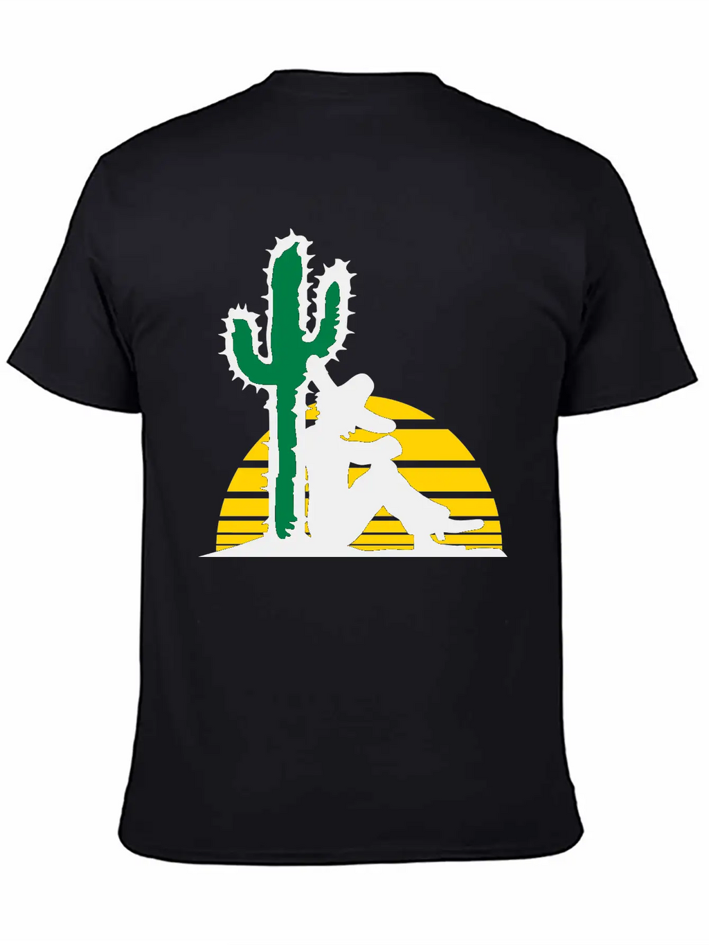 Sleep Sun Desert Cactus Tired Mexican Funny South Relaxed Everyday Tee – Lightweight And Durable Cotton