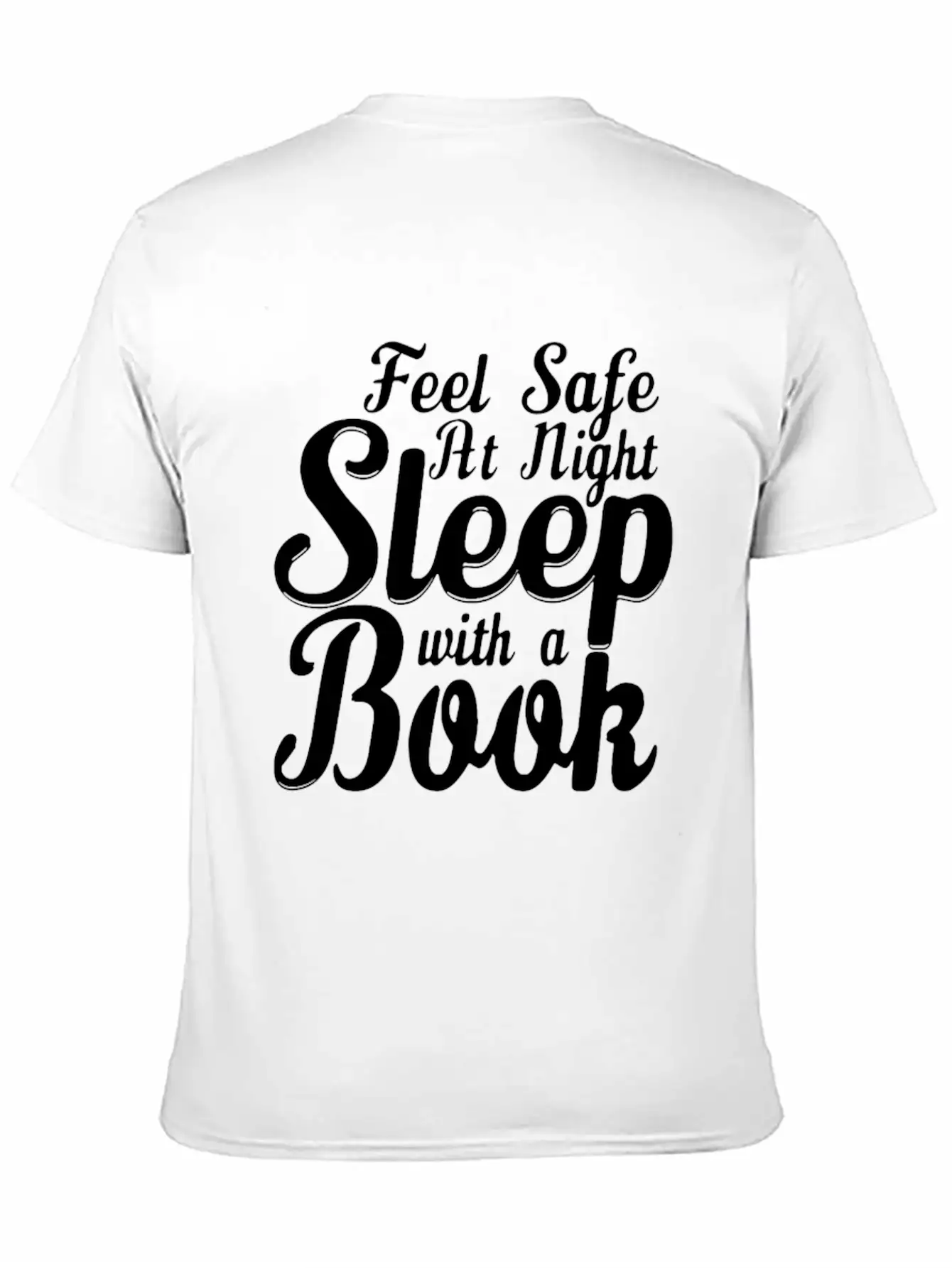 SLEEP WITH A BOOK Classic Cotton Tee – Unisex Comfort For Any Season