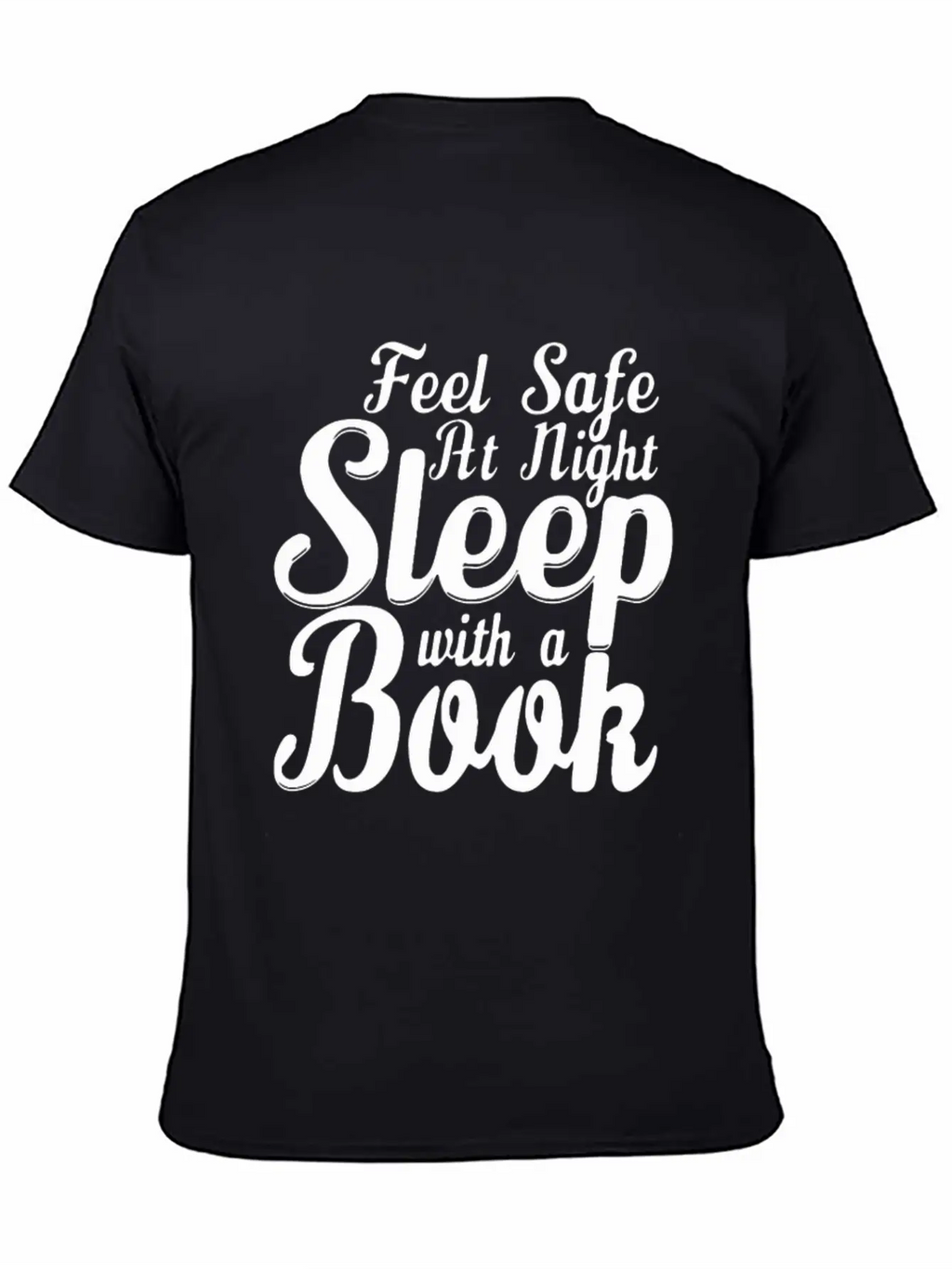 SLEEP WITH A BOOK Classic Cotton Tee – Unisex Comfort For Any Season