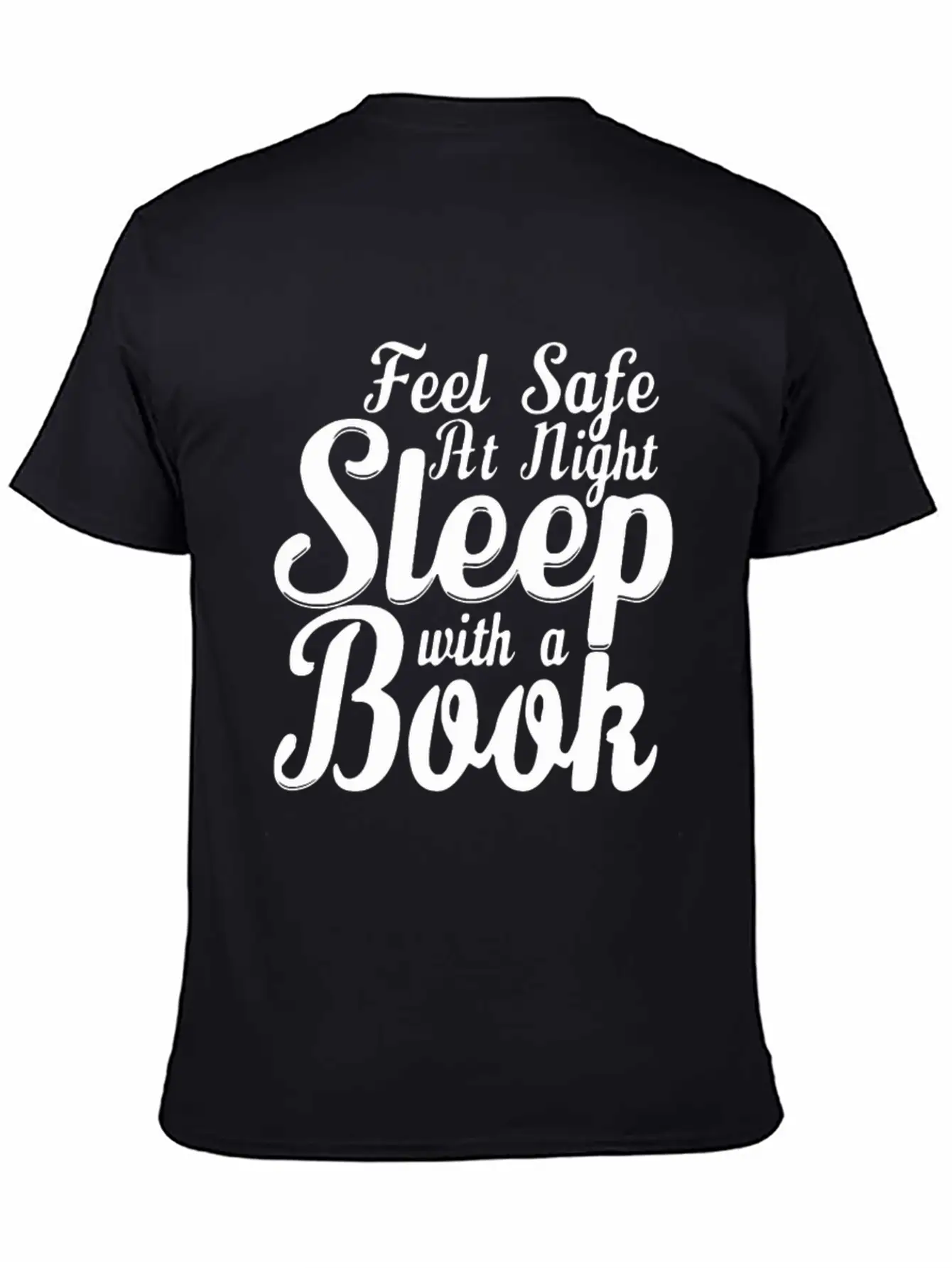 SLEEP WITH A BOOK Classic Cotton Tee – Unisex Comfort For Any Season
