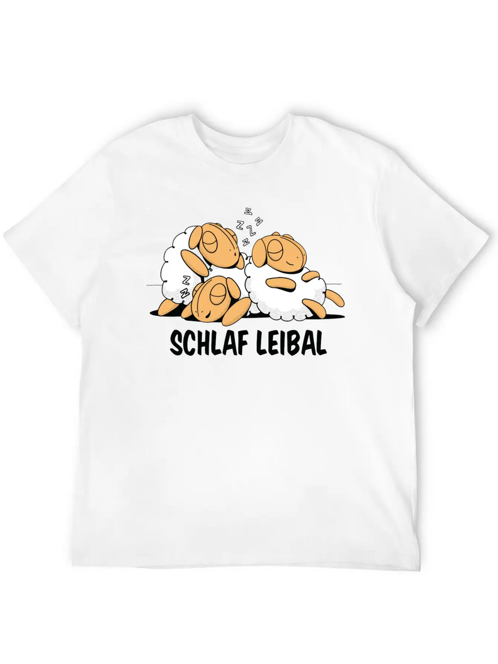 Sleeping Sheep Three Sheep Sleeping With The Classic Cotton Tee – Unisex Comfort For Any Season