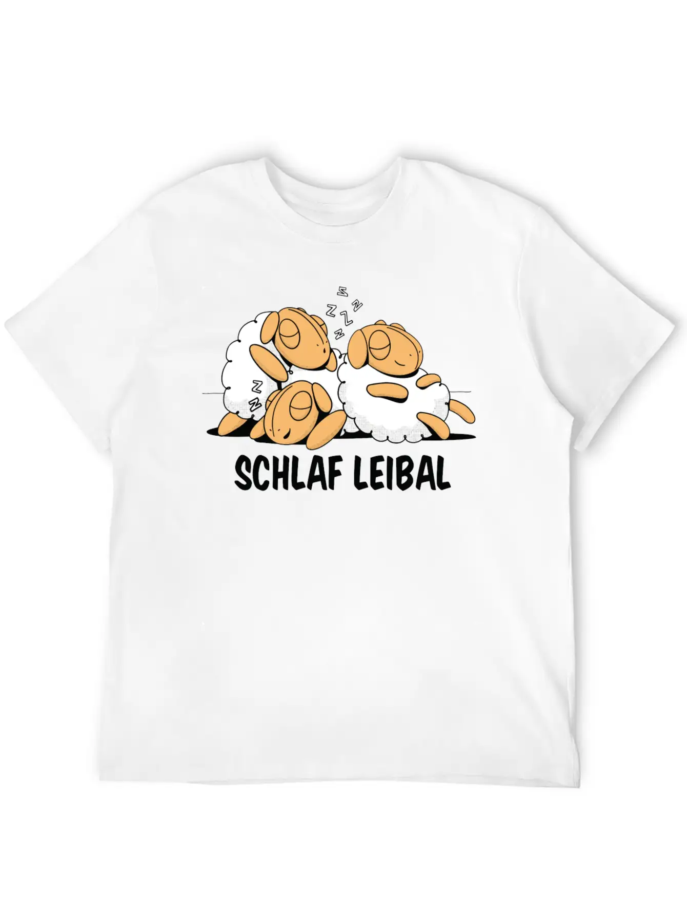 Sleeping Sheep Three Sheep Sleeping With The Classic Cotton Tee – Unisex Comfort For Any Season