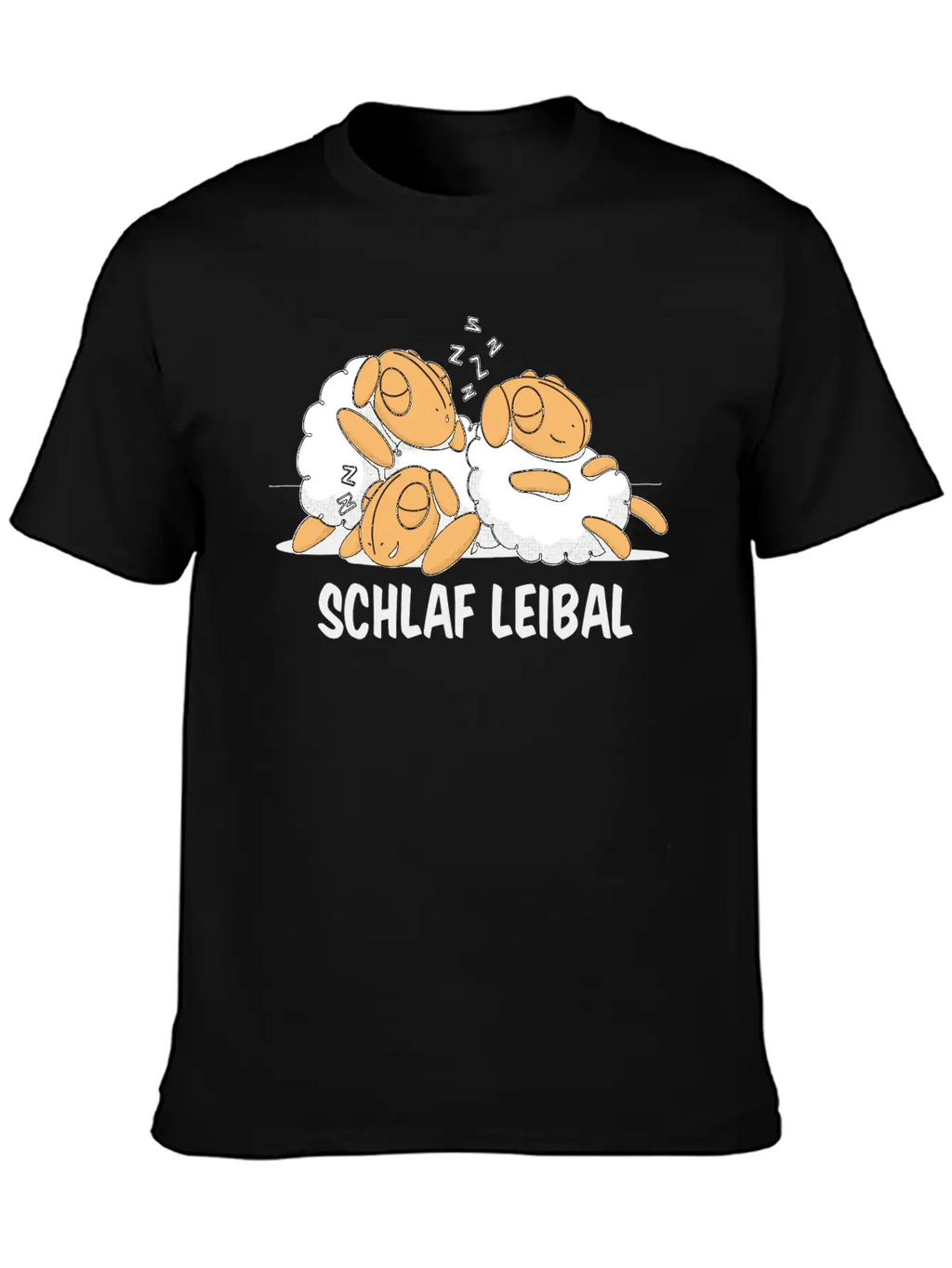 Sleeping Sheep Three Sheep Sleeping With The Classic Cotton Tee – Unisex Comfort For Any Season