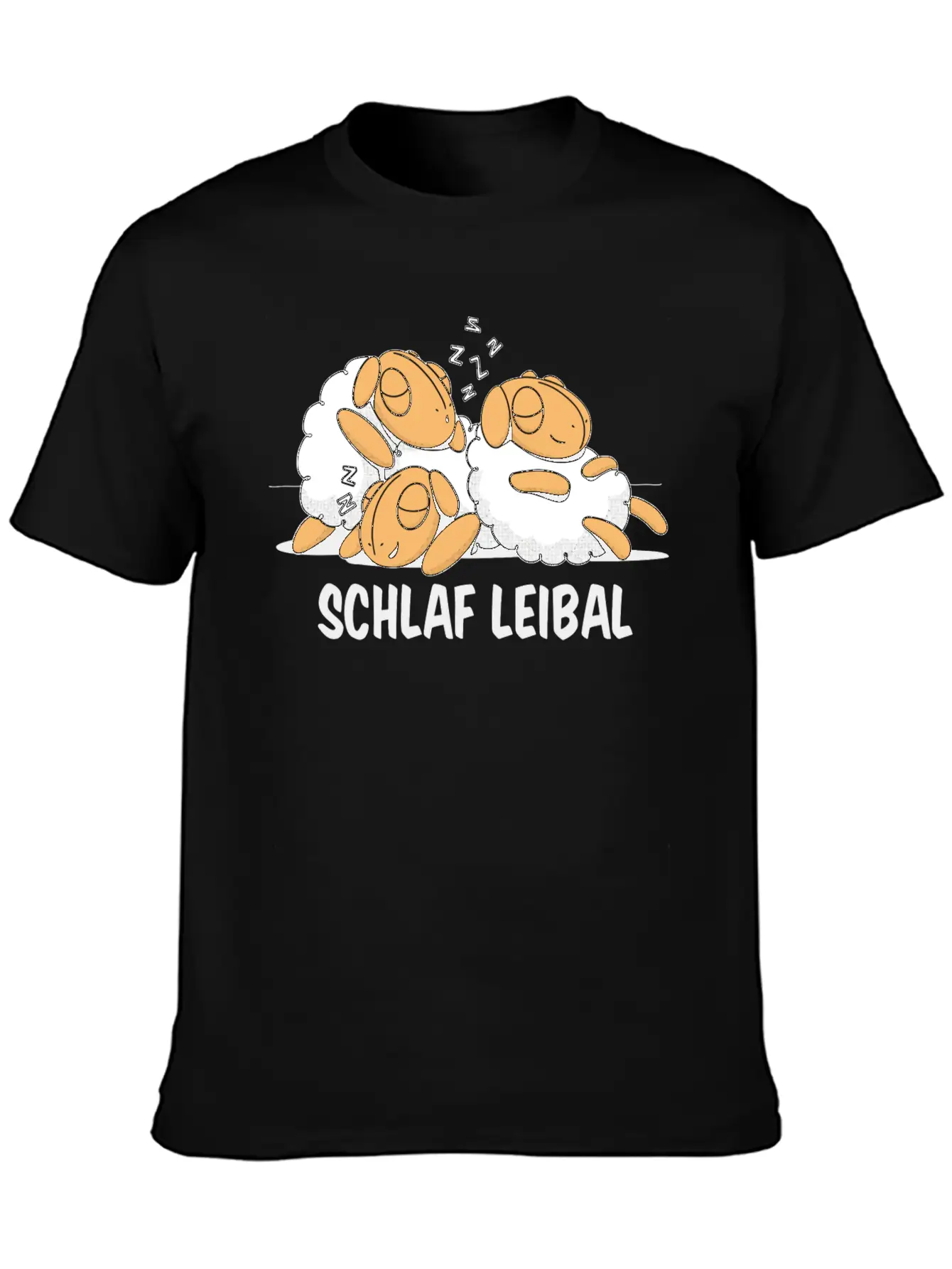 Sleeping Sheep Three Sheep Sleeping With The Classic Cotton Tee – Unisex Comfort For Any Season