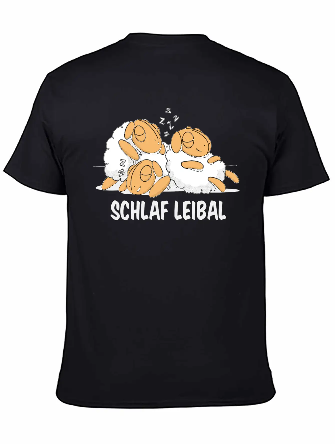 Sleeping Sheep Three Sheep Sleeping With The Classic Cotton Tee – Unisex Comfort For Any Season