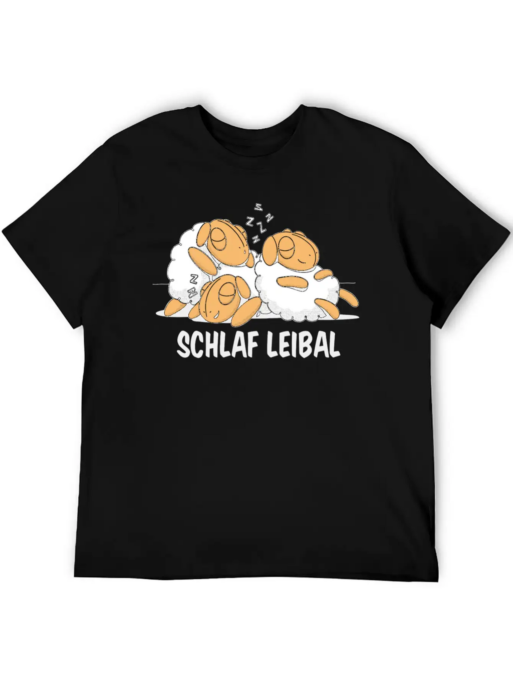 Sleeping Sheep Three Sheep Sleeping With The Classic Cotton Tee – Unisex Comfort For Any Season