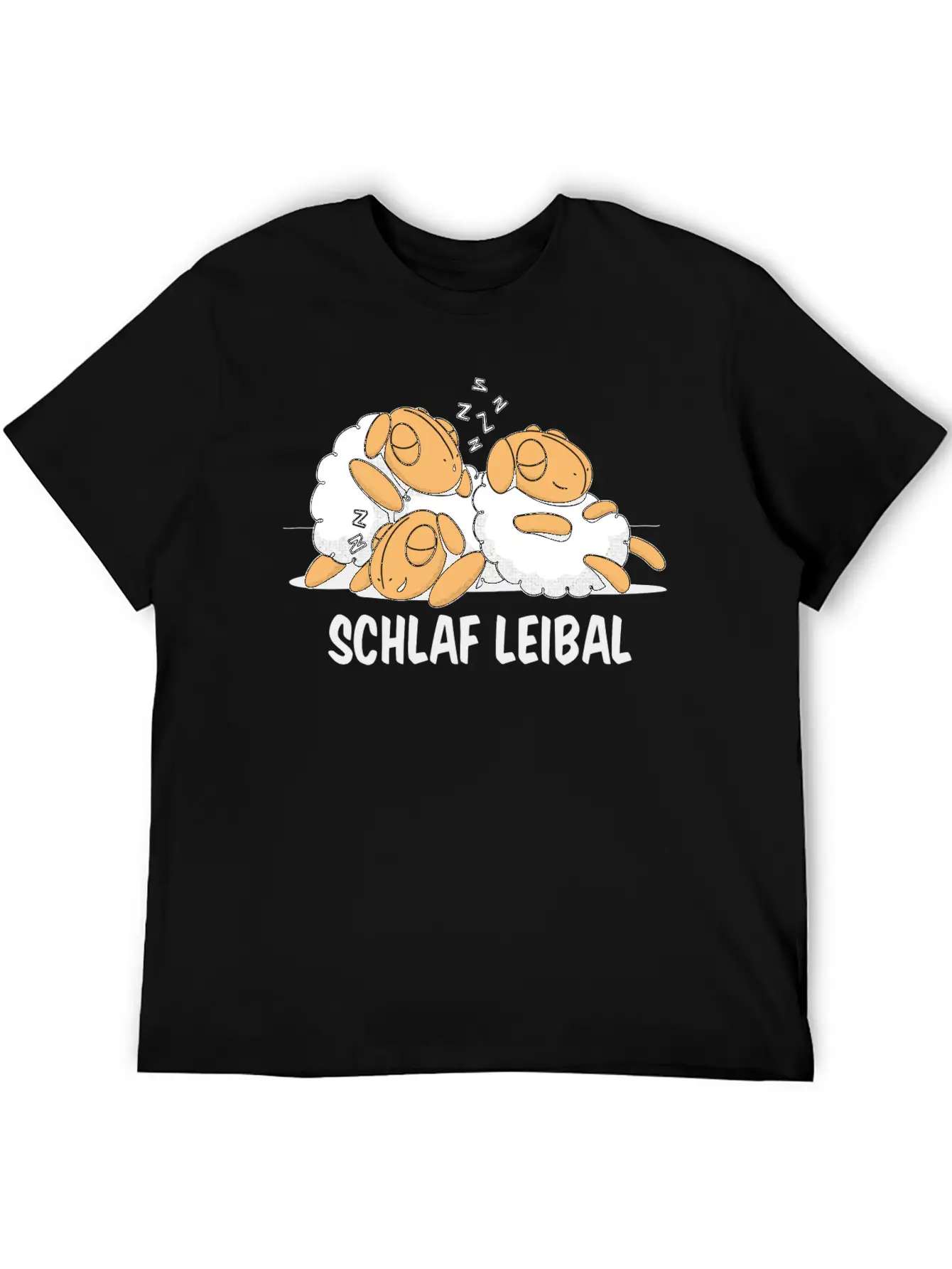 Sleeping Sheep Three Sheep Sleeping With The Classic Cotton Tee – Unisex Comfort For Any Season