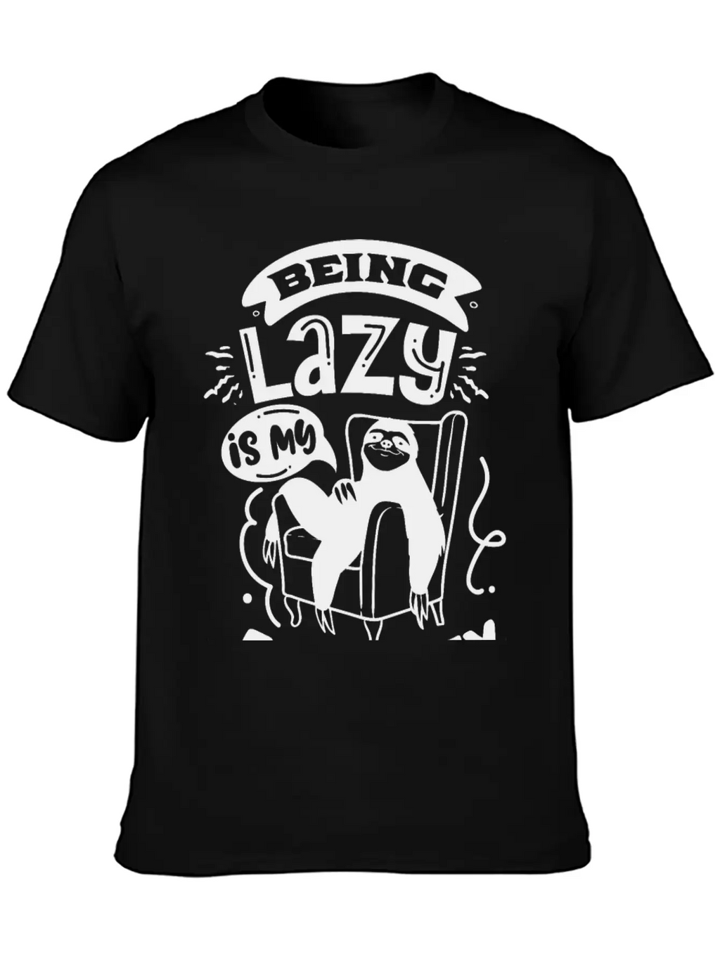 Sloth Funny Quote Cute Animal Stylish Everyday T-Shirt – Unisex Basic Cotton Tee