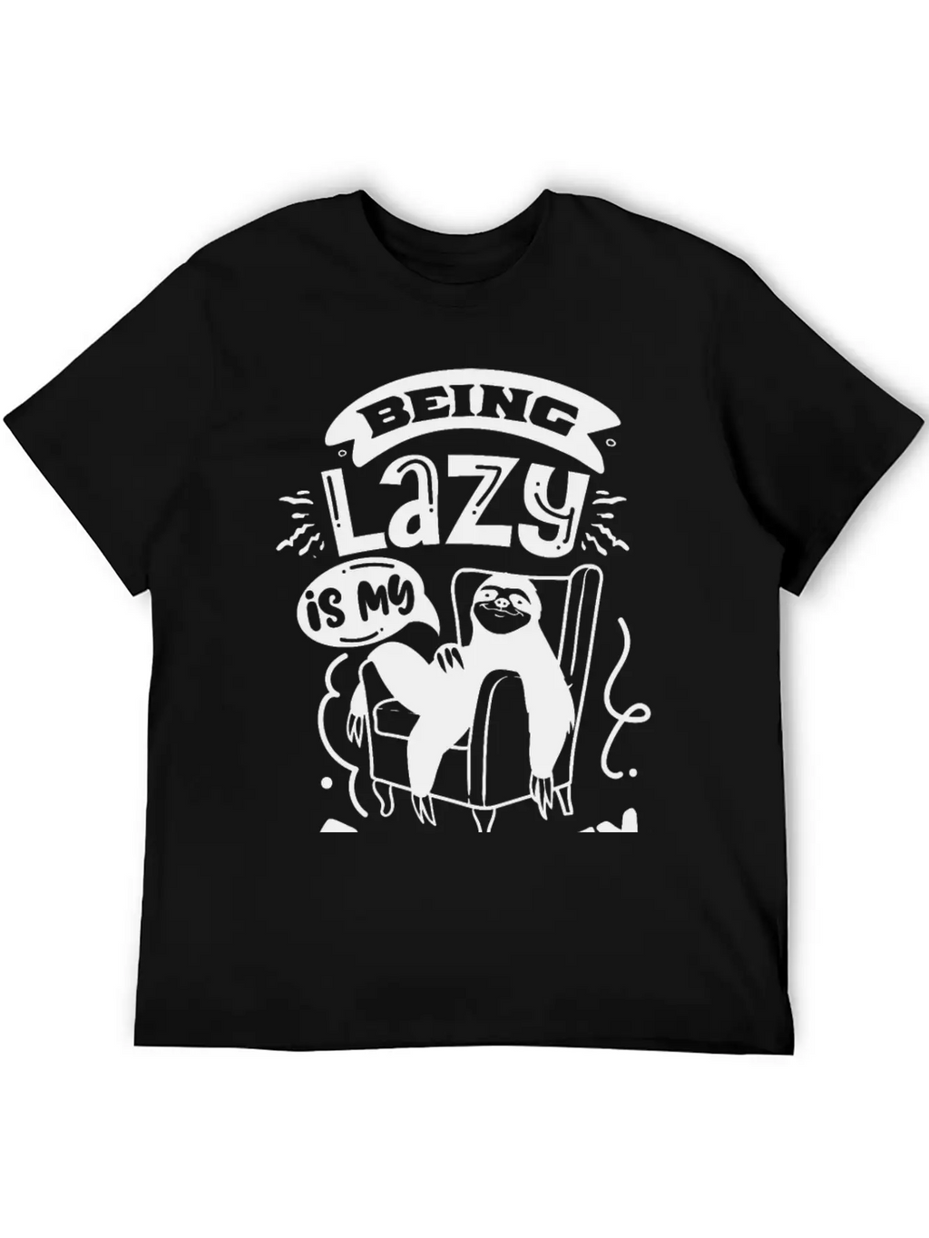 Sloth Funny Quote Cute Animal Stylish Everyday T-Shirt – Unisex Basic Cotton Tee