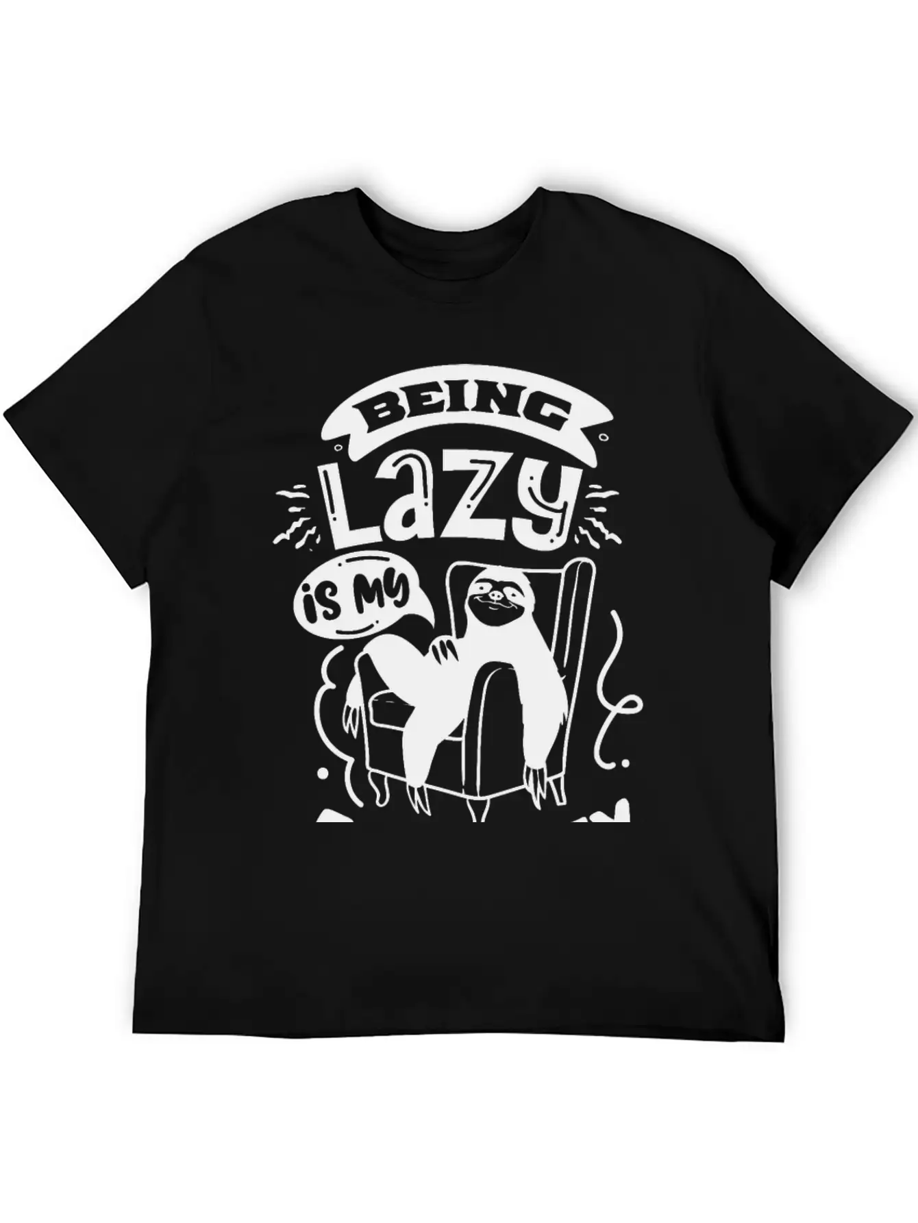 Sloth Funny Quote Cute Animal Stylish Everyday T-Shirt – Unisex Basic Cotton Tee