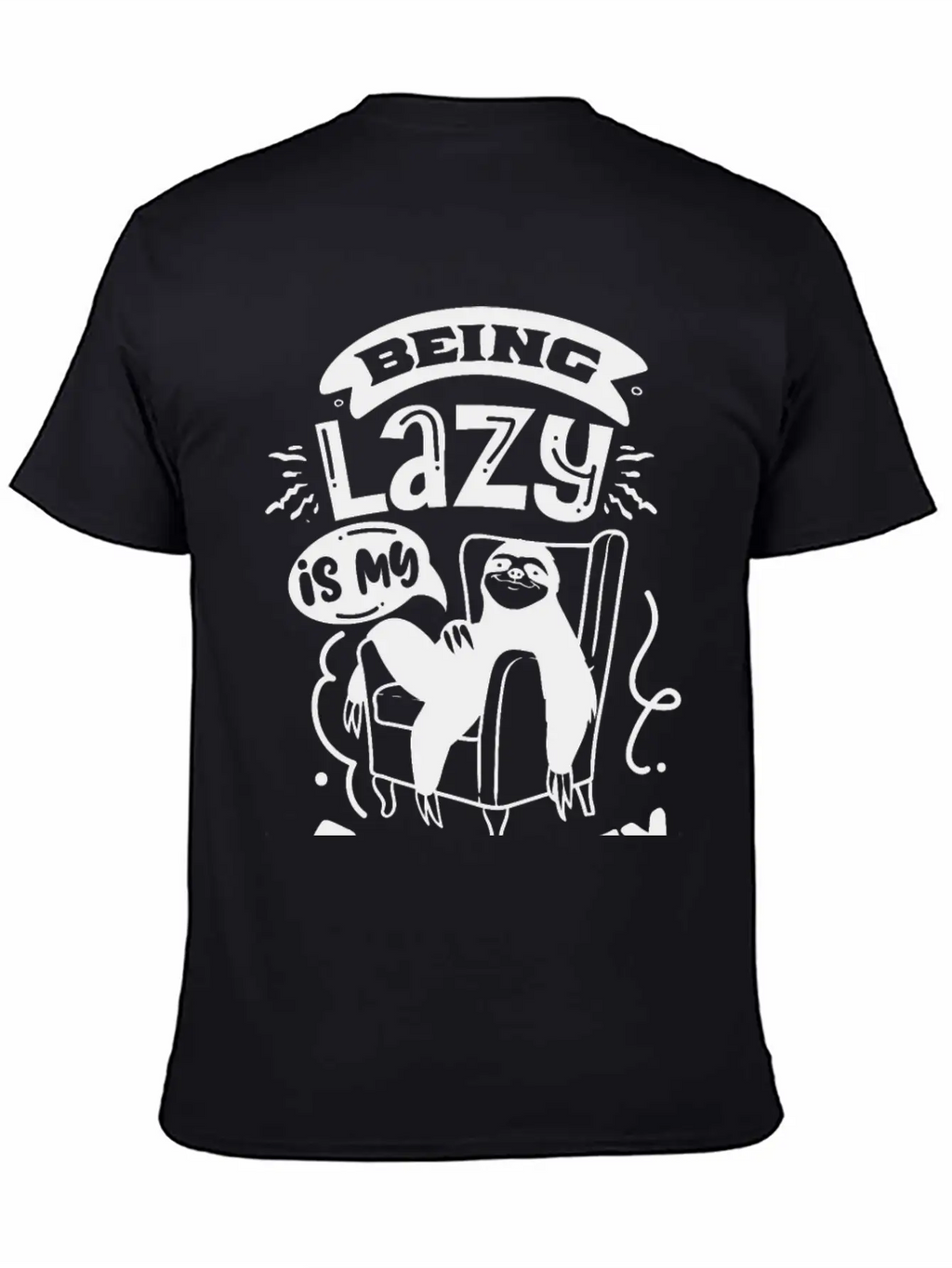 Sloth Funny Quote Cute Animal Stylish Everyday T-Shirt – Unisex Basic Cotton Tee