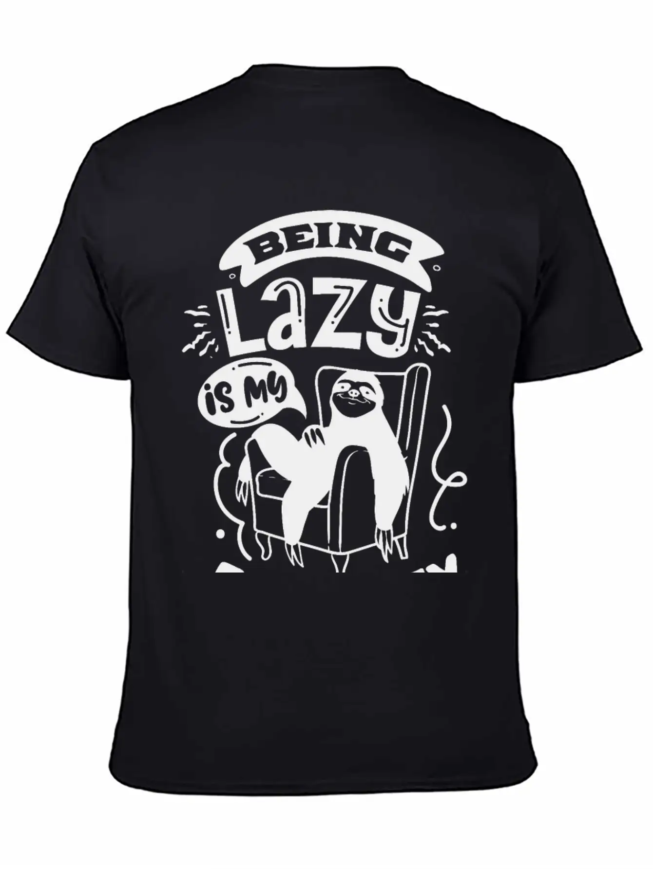 Sloth Funny Quote Cute Animal Stylish Everyday T-Shirt – Unisex Basic Cotton Tee