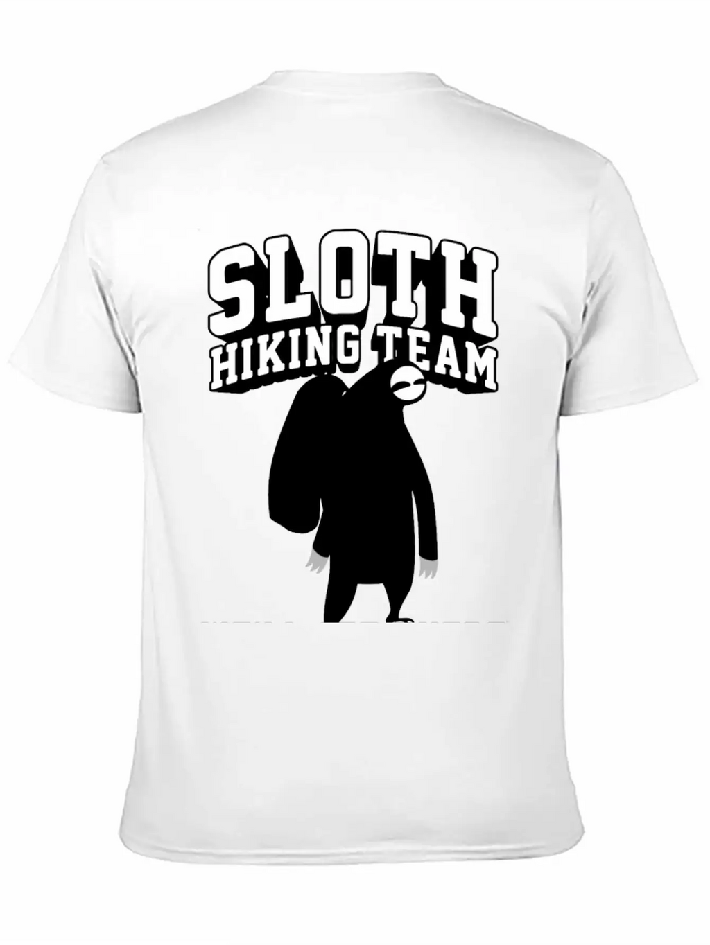 SLOTH HIKING TEAM Stylish Everyday T-Shirt – Unisex Basic Cotton Tee