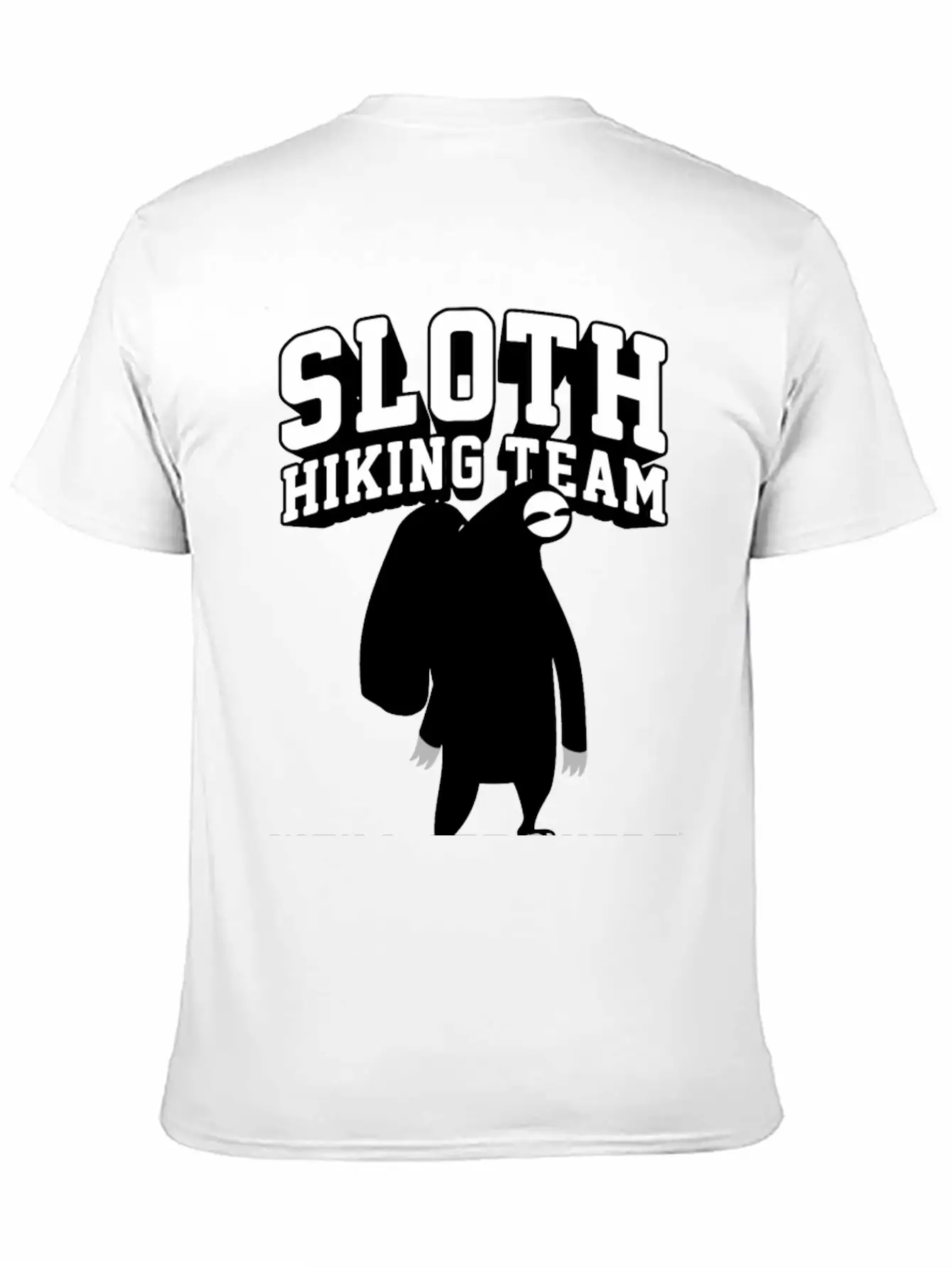 SLOTH HIKING TEAM Stylish Everyday T-Shirt – Unisex Basic Cotton Tee