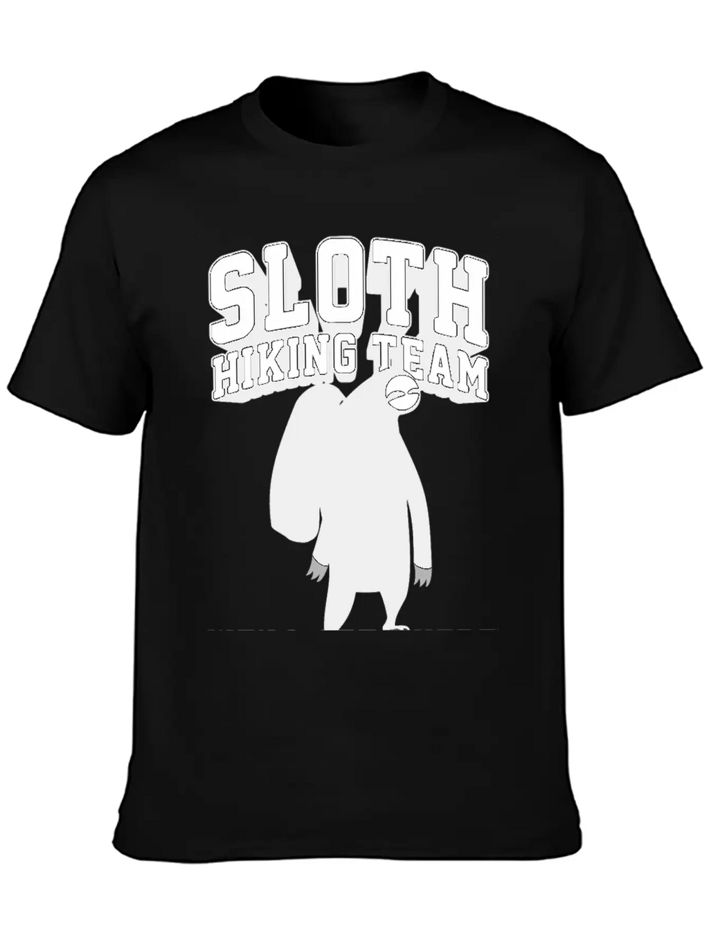 SLOTH HIKING TEAM Stylish Everyday T-Shirt – Unisex Basic Cotton Tee