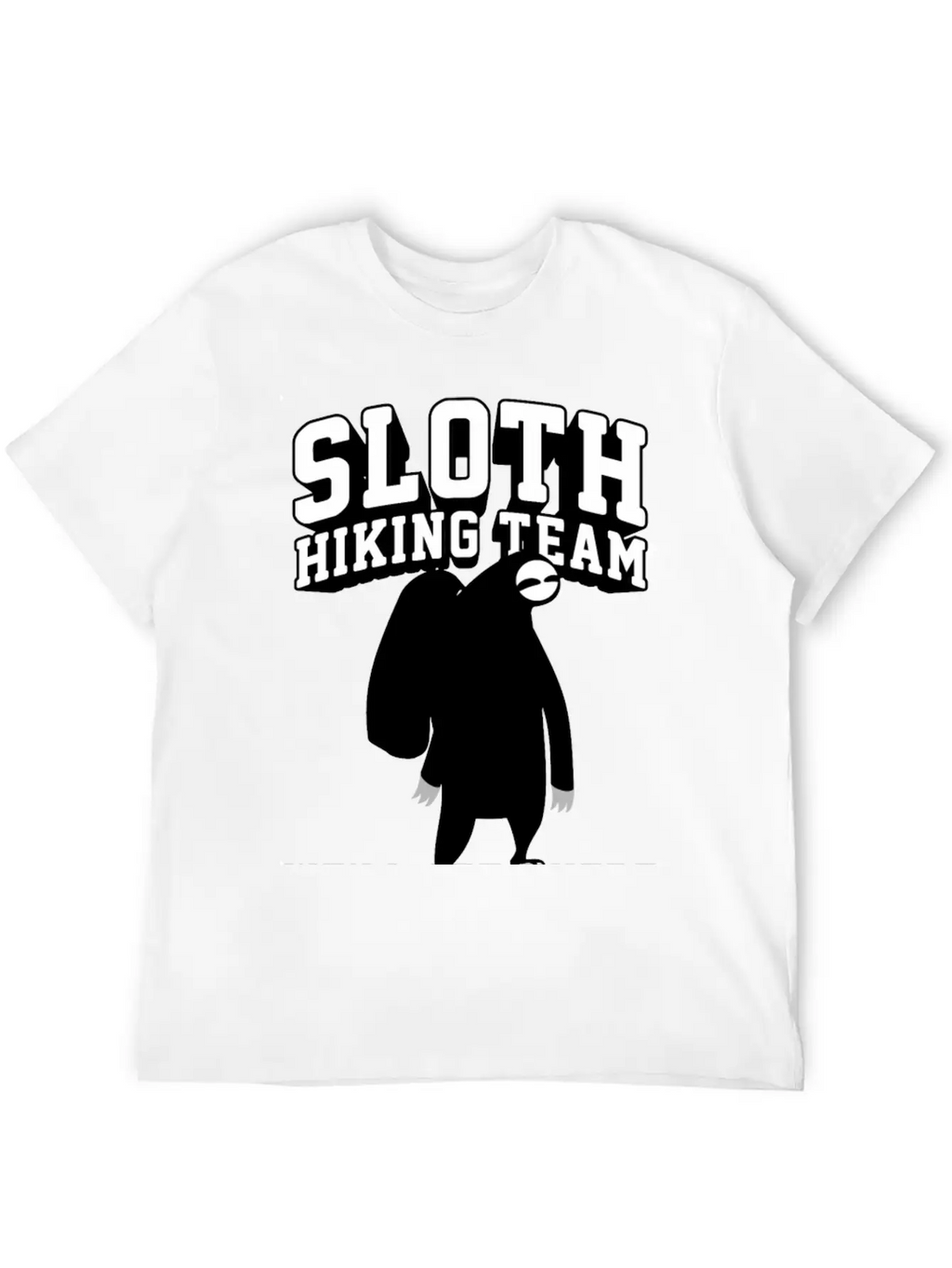 SLOTH HIKING TEAM Stylish Everyday T-Shirt – Unisex Basic Cotton Tee