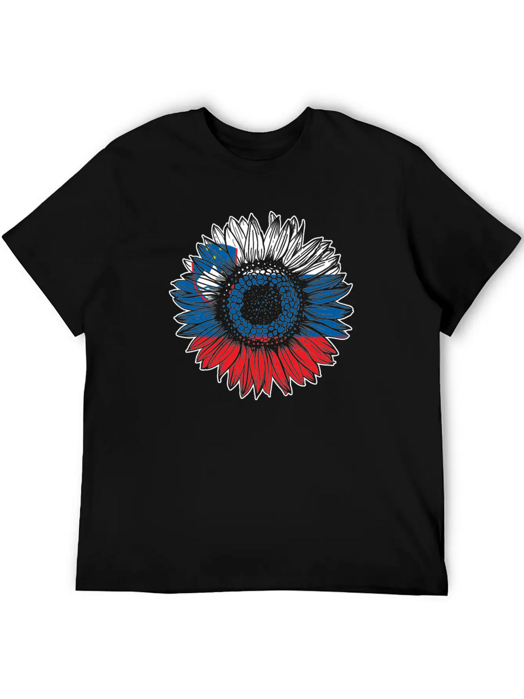 Slovenia Flag Sunflower Classic Cotton Tee – Unisex Comfort For Any Season