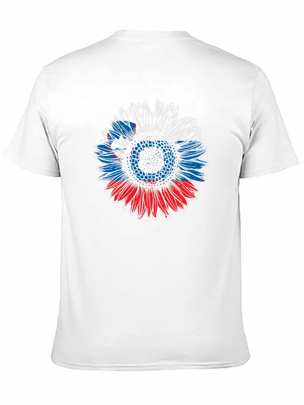 Slovenia Flag Sunflower Classic Cotton Tee – Unisex Comfort For Any Season