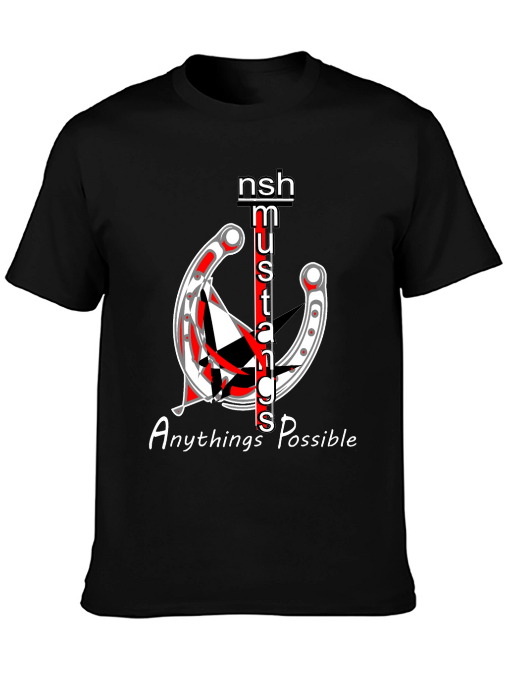 NSH Mustangs Anythings Possible Graphic Tee