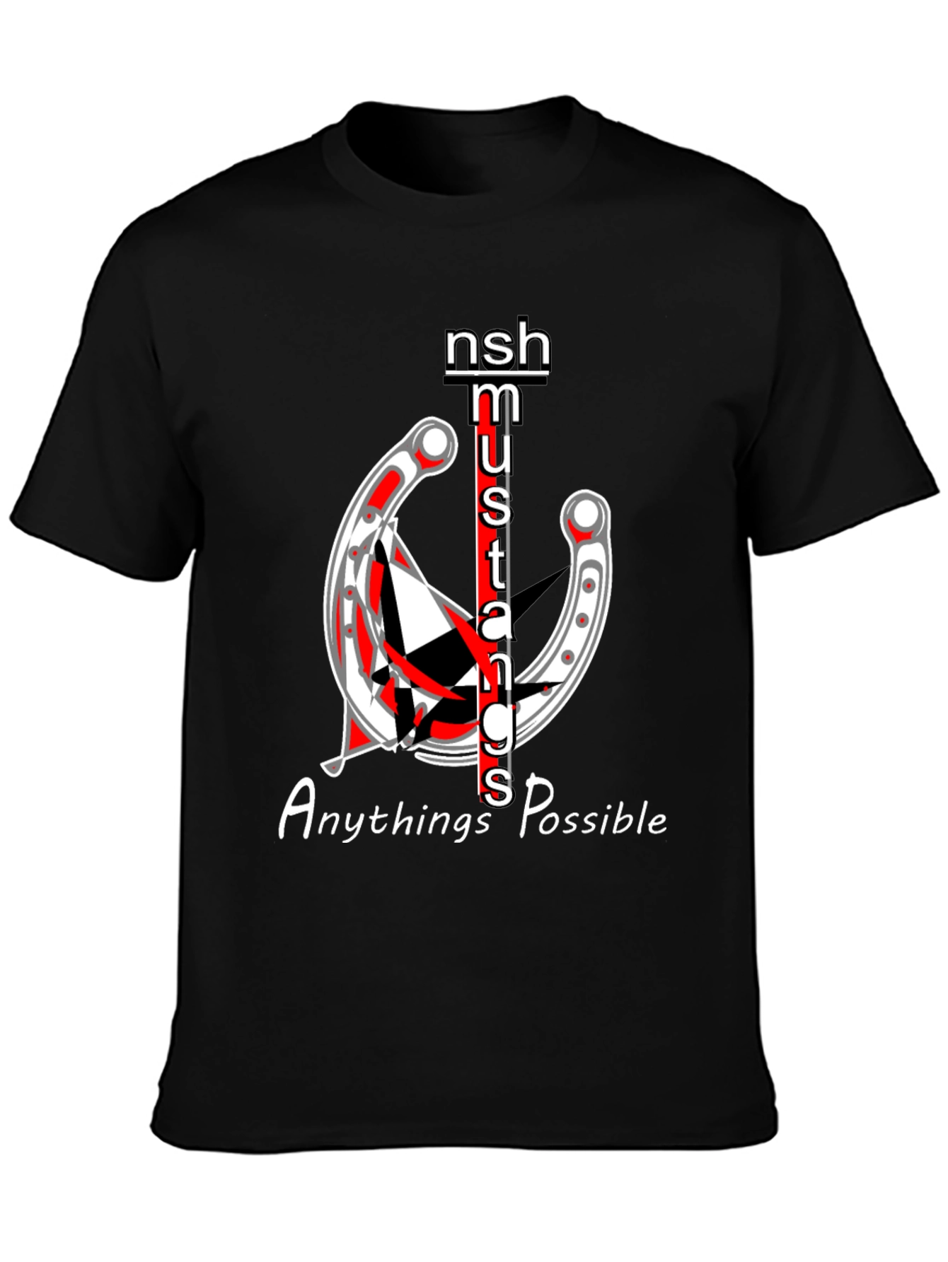 NSH Mustangs Anythings Possible Graphic Tee