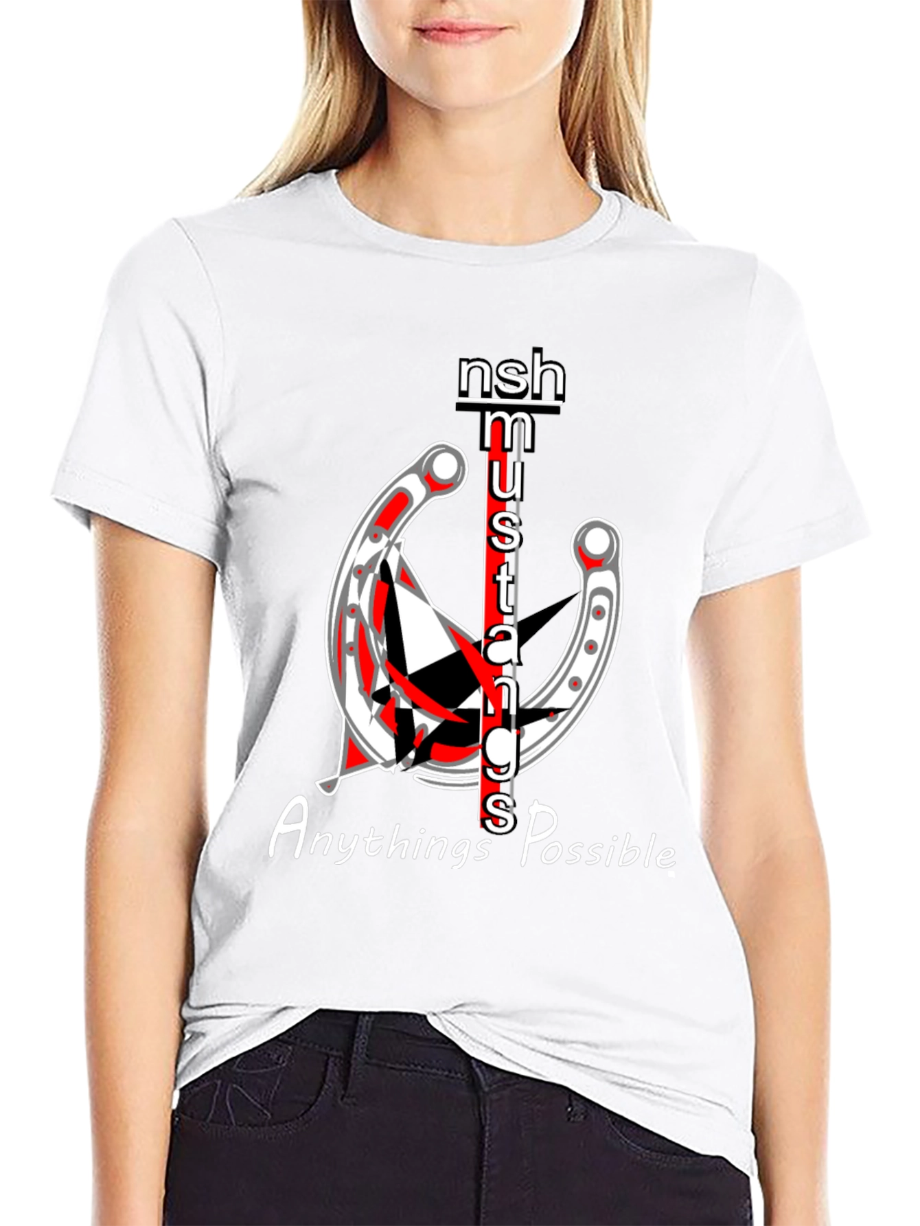 NSH Mustangs Anythings Possible Graphic Tee