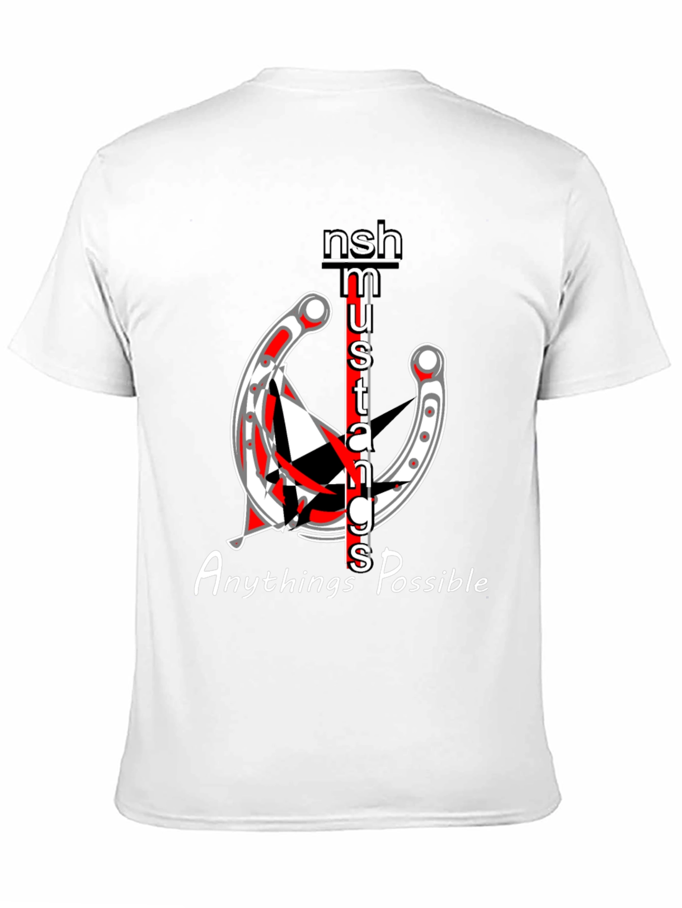 NSH Mustangs Anythings Possible Graphic Tee