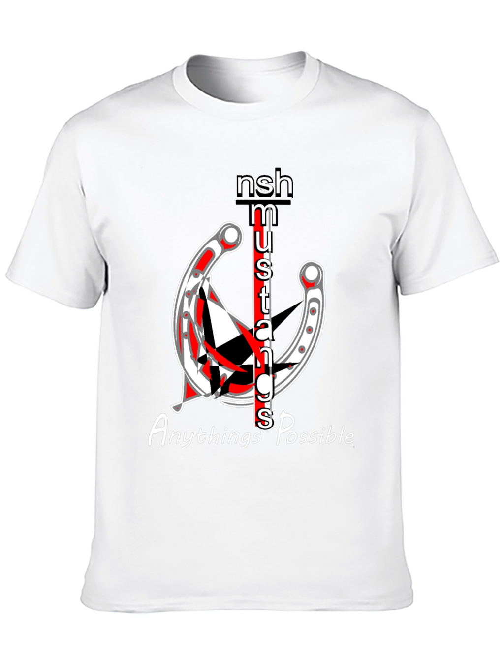 NSH Mustangs Anythings Possible Graphic Tee