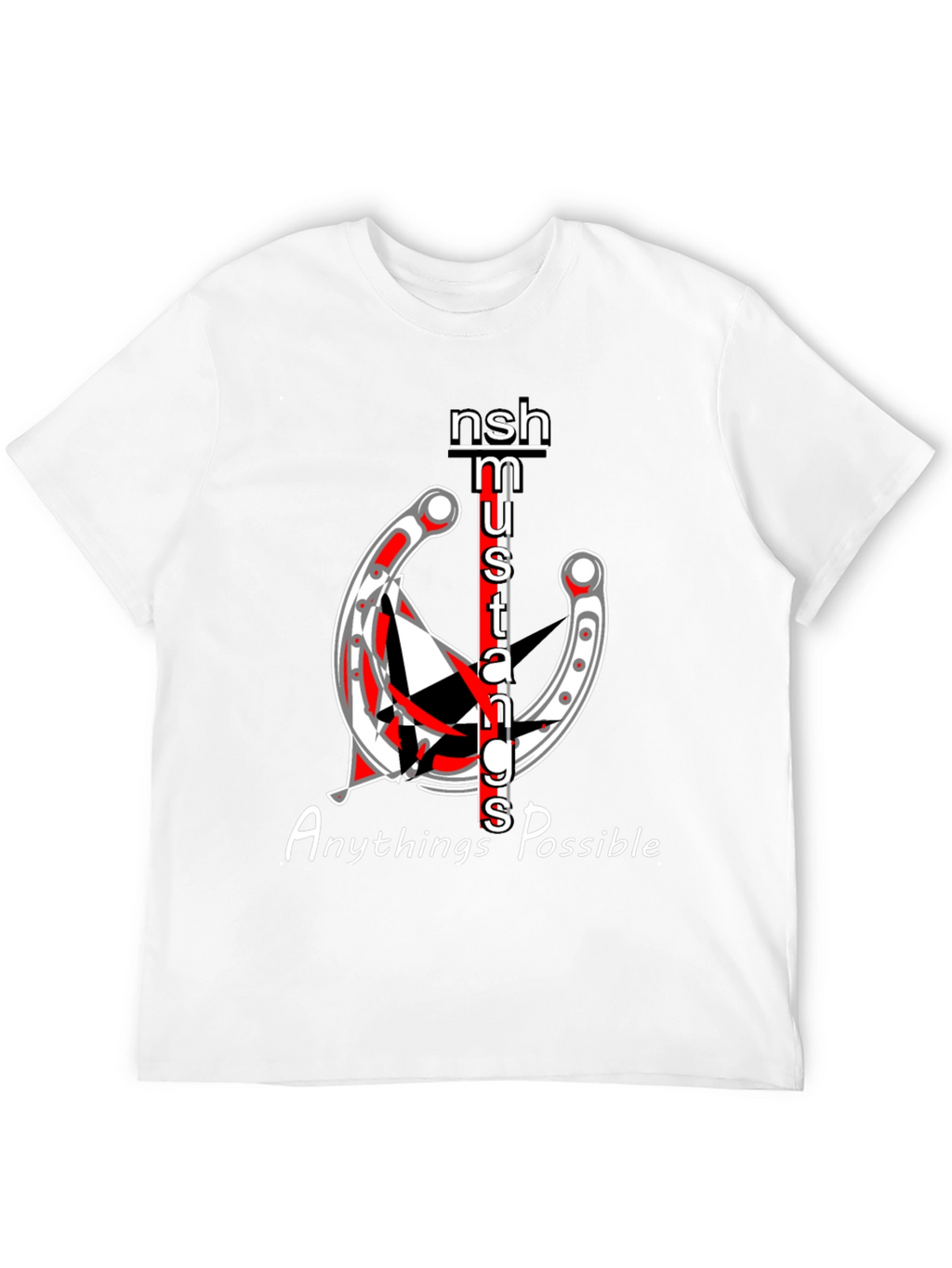 NSH Mustangs Anythings Possible Graphic Tee
