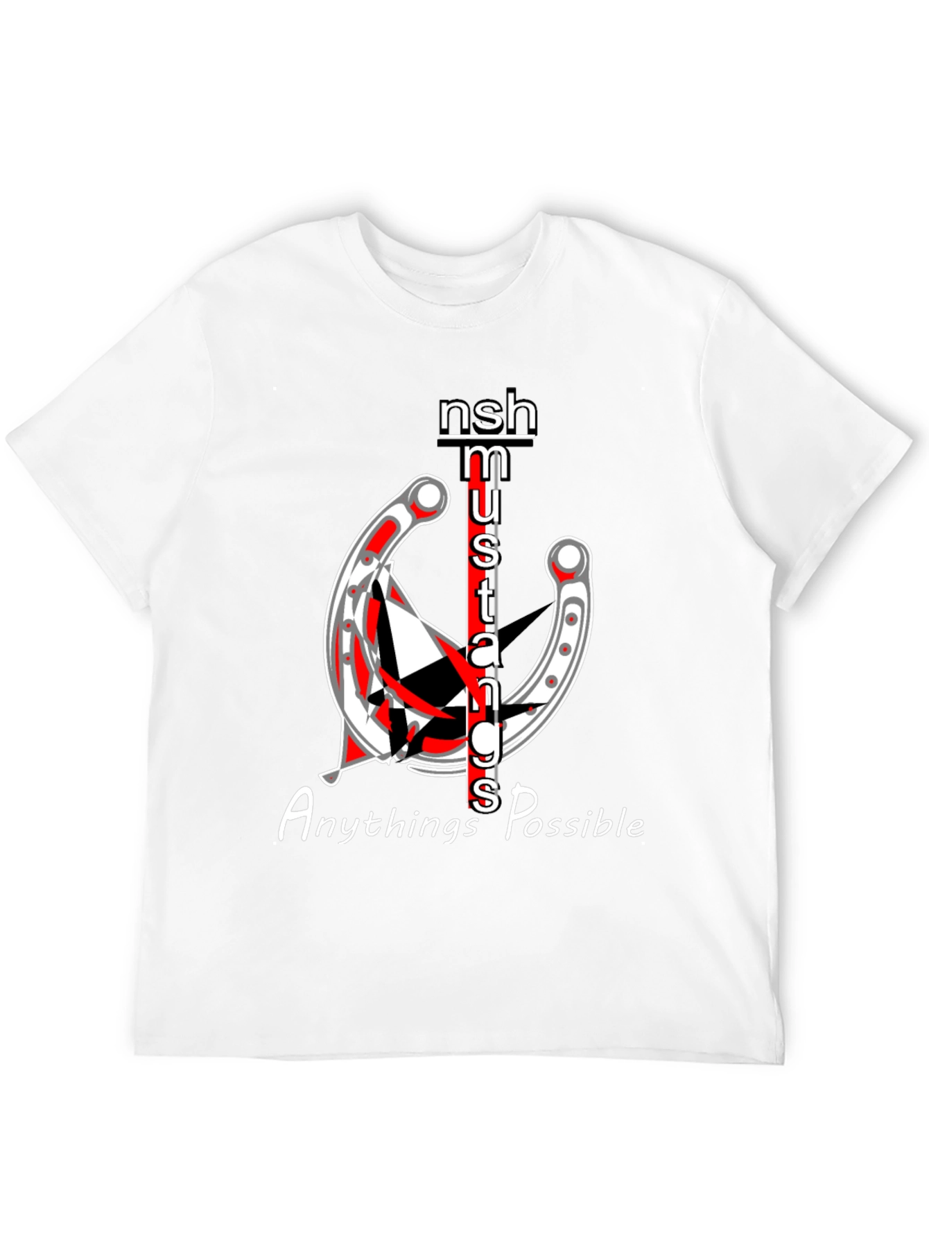 NSH Mustangs Anythings Possible Graphic Tee