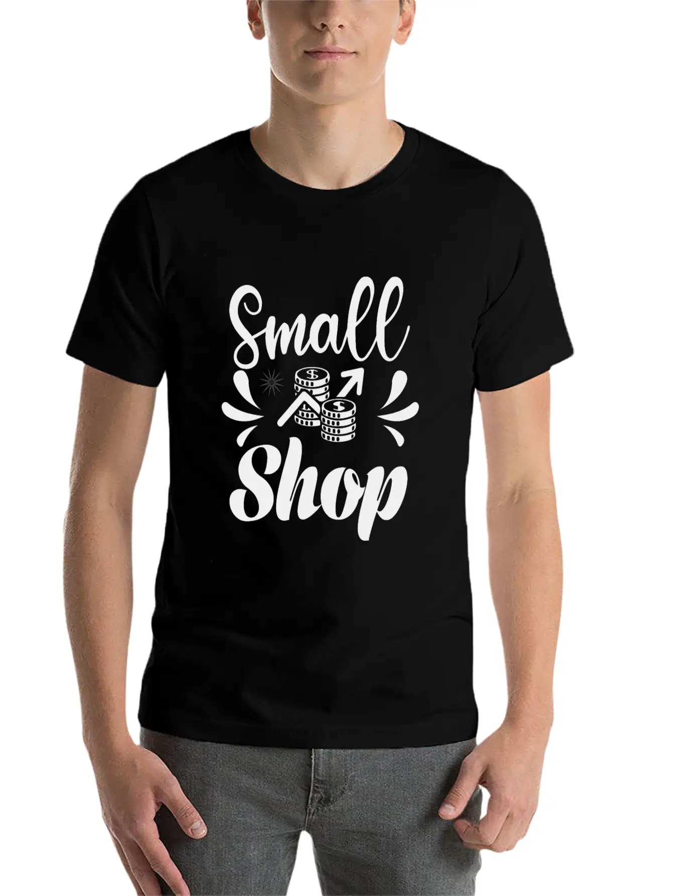 Small Shop Relaxed Everyday Tee – Lightweight And Durable Cotton