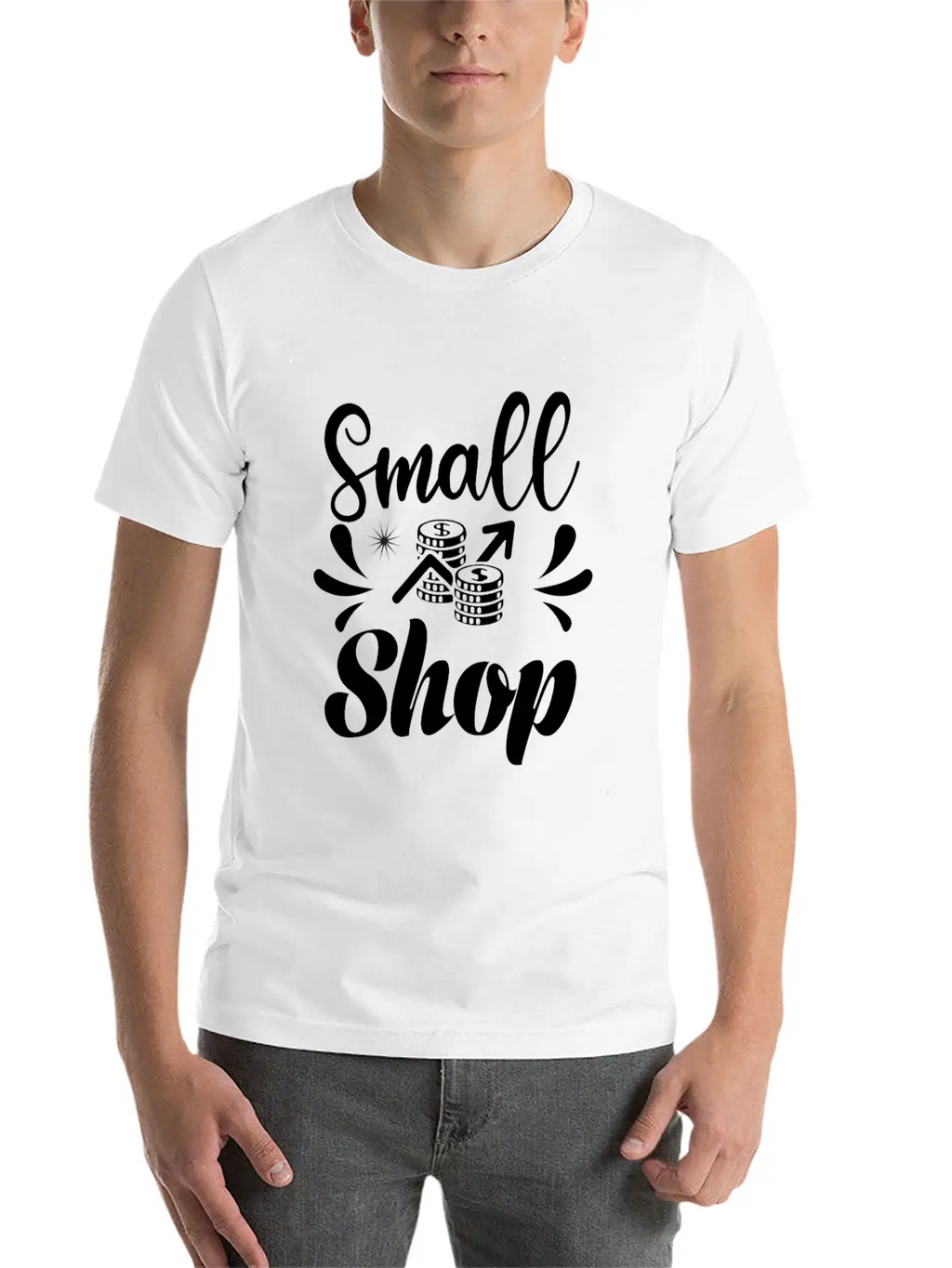 Small Shop Relaxed Everyday Tee – Lightweight And Durable Cotton