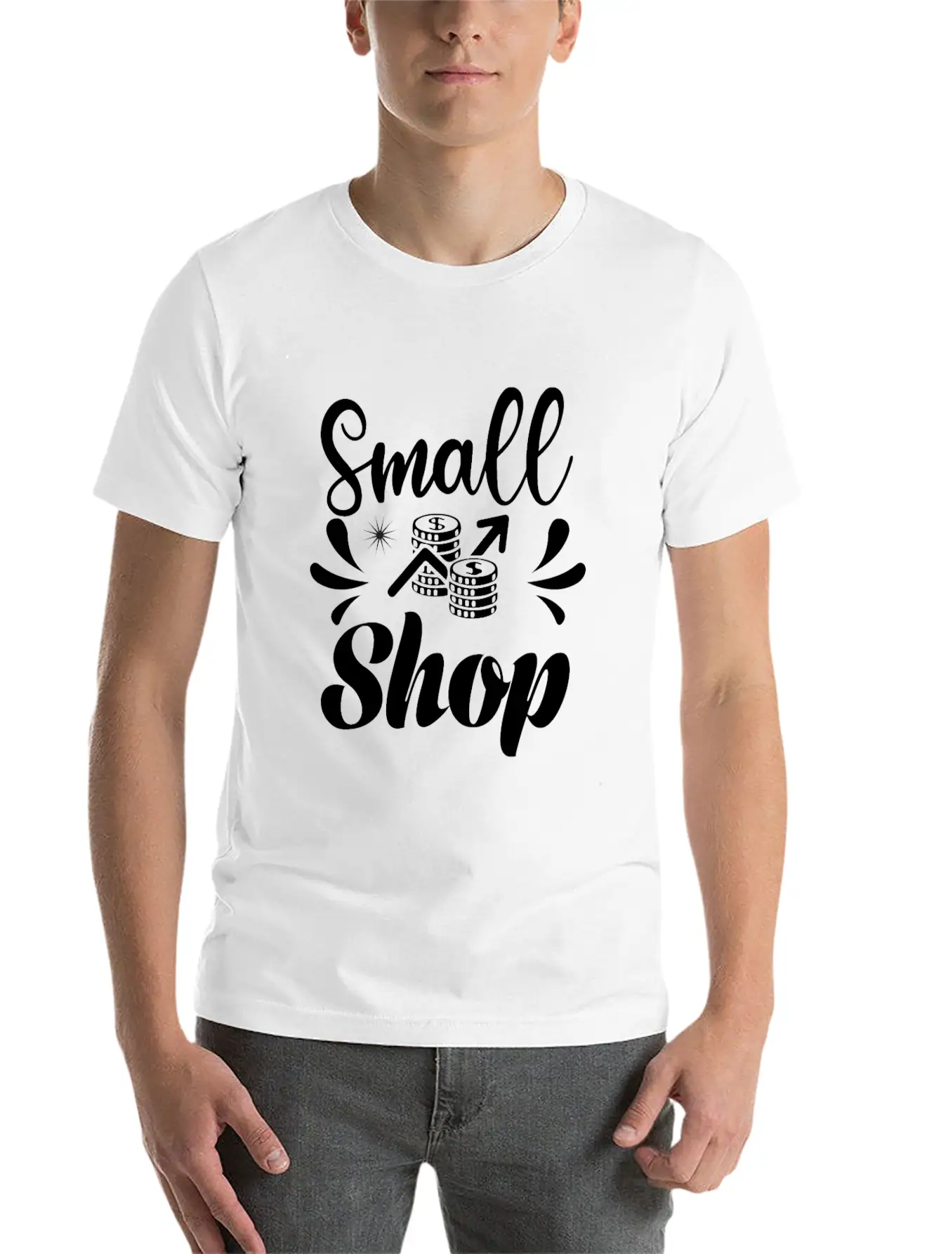 Small Shop Relaxed Everyday Tee – Lightweight And Durable Cotton