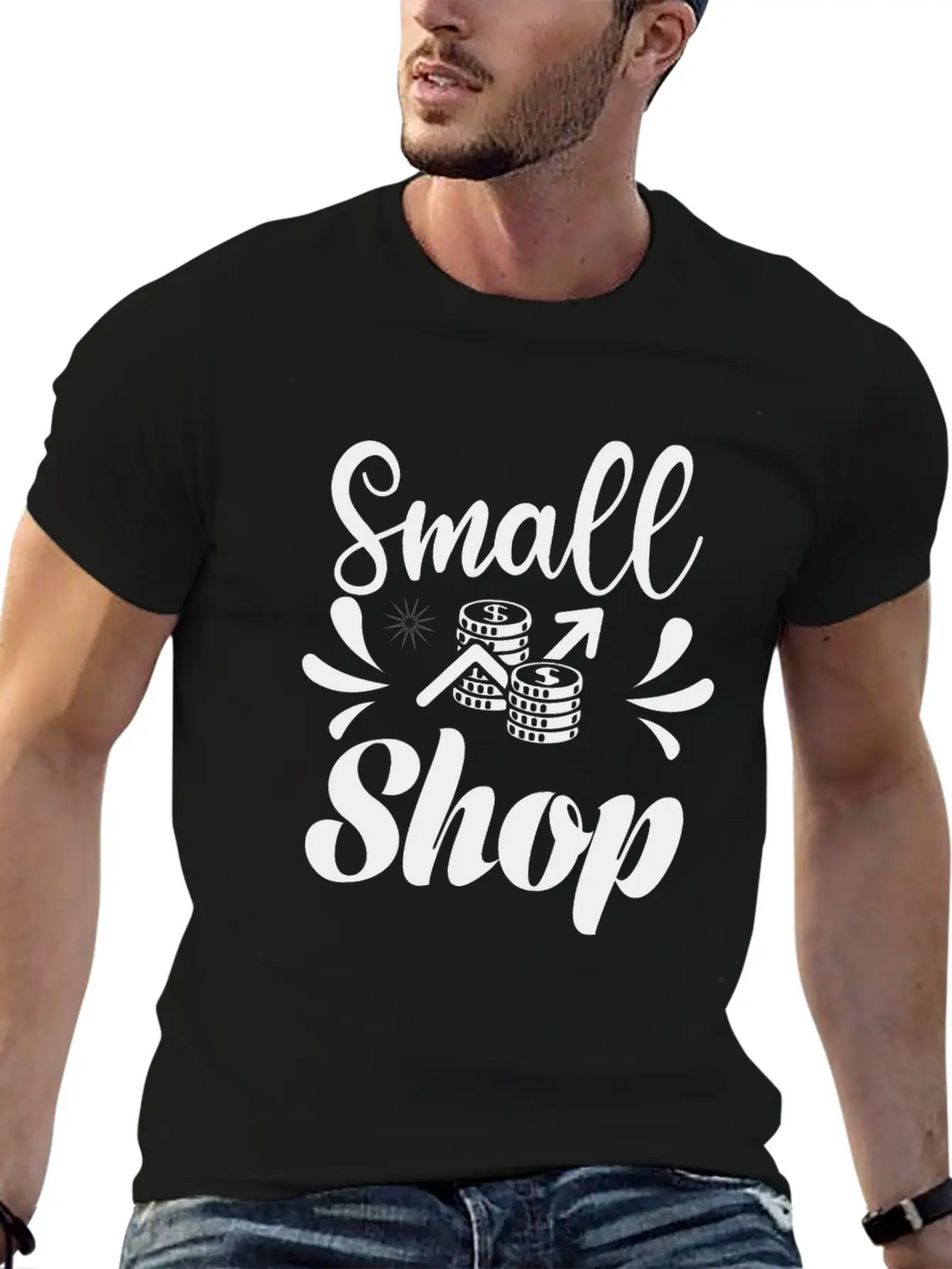 Small Shop Relaxed Everyday Tee – Lightweight And Durable Cotton