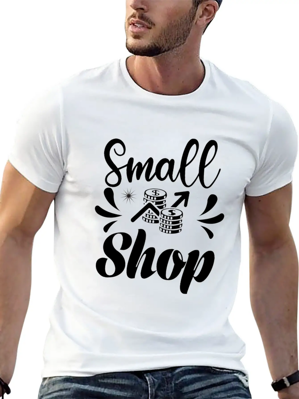 Small Shop Relaxed Everyday Tee – Lightweight And Durable Cotton