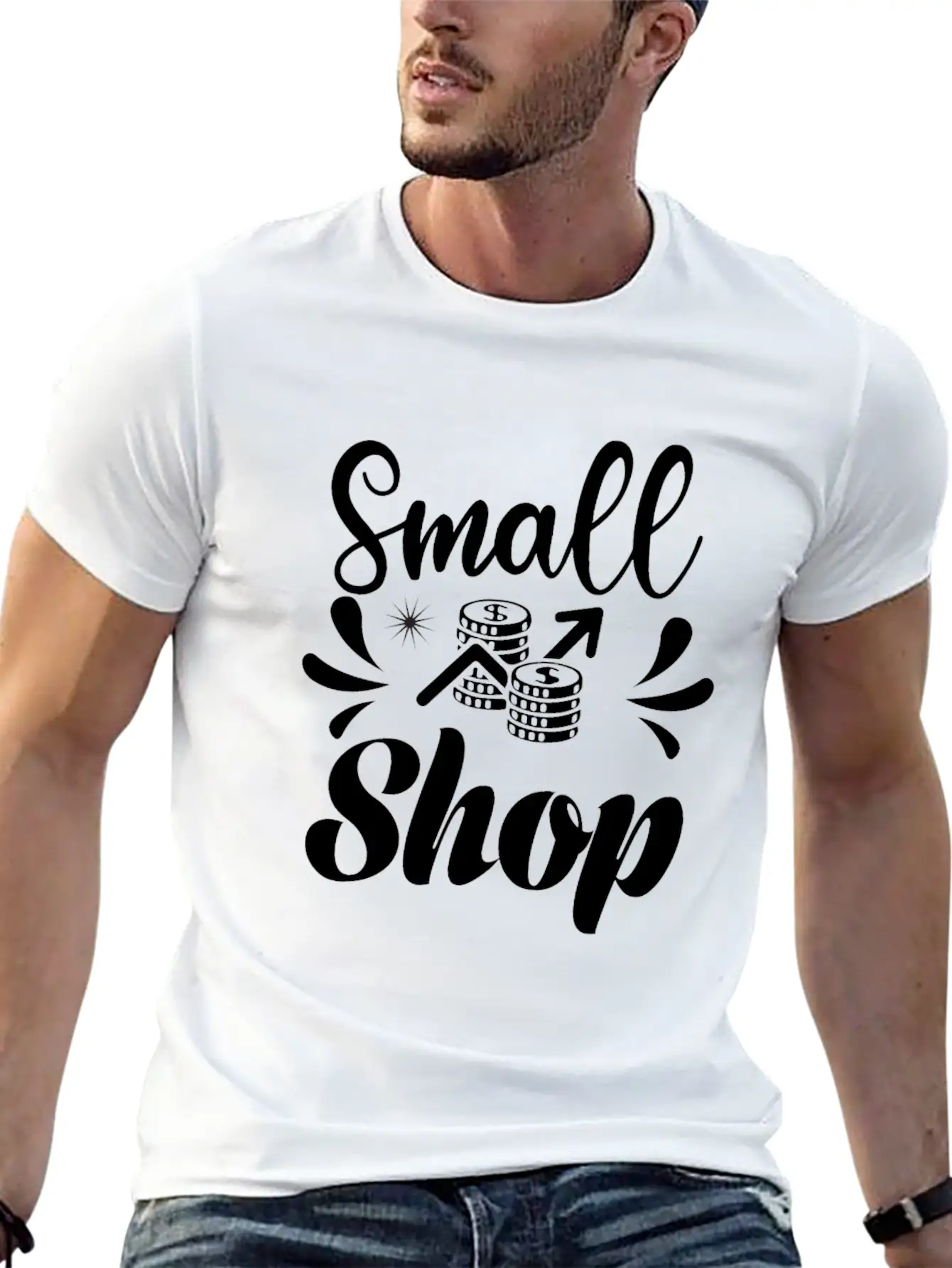 Small Shop Relaxed Everyday Tee – Lightweight And Durable Cotton