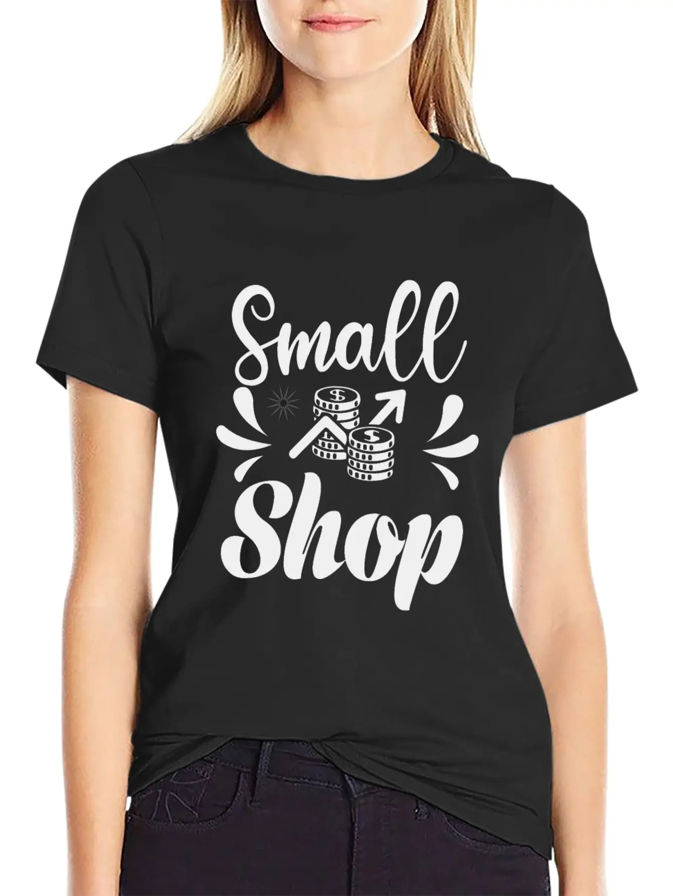 Small Shop Relaxed Everyday Tee – Lightweight And Durable Cotton