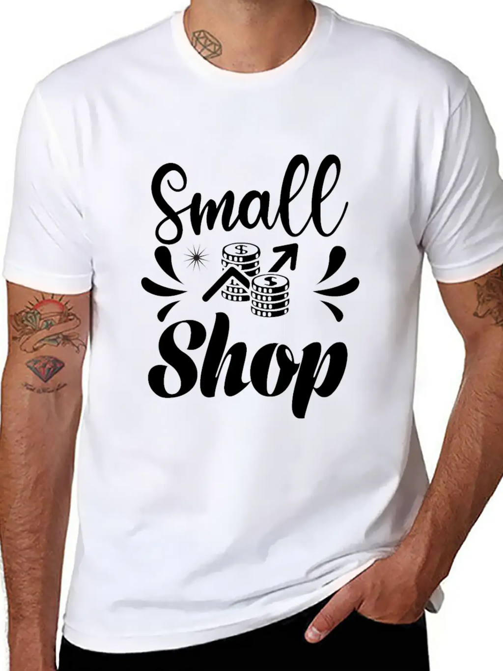 Small Shop Relaxed Everyday Tee – Lightweight And Durable Cotton