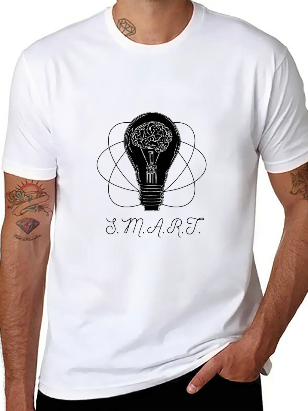 SMART Geek Math Physics University Unisex Casual T-Shirt – Clean Design For Daily Comfort