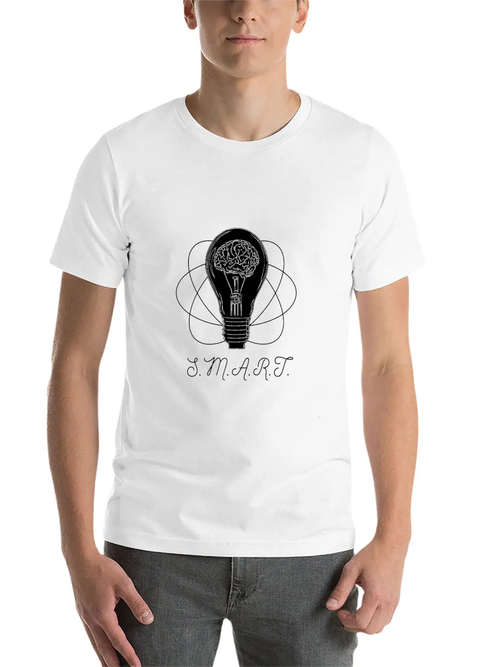 SMART Geek Math Physics University Unisex Casual T-Shirt – Clean Design For Daily Comfort