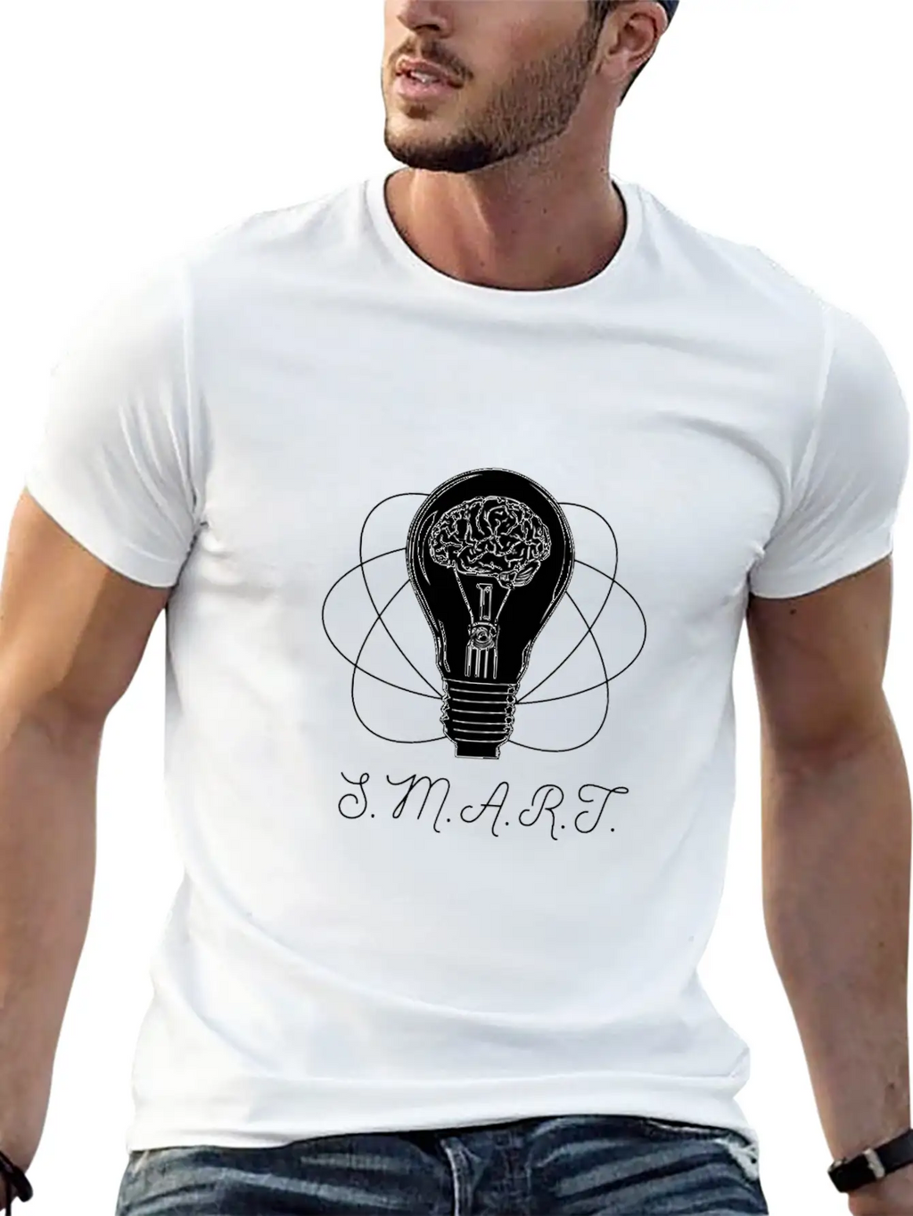 SMART Geek Math Physics University Unisex Casual T-Shirt – Clean Design For Daily Comfort