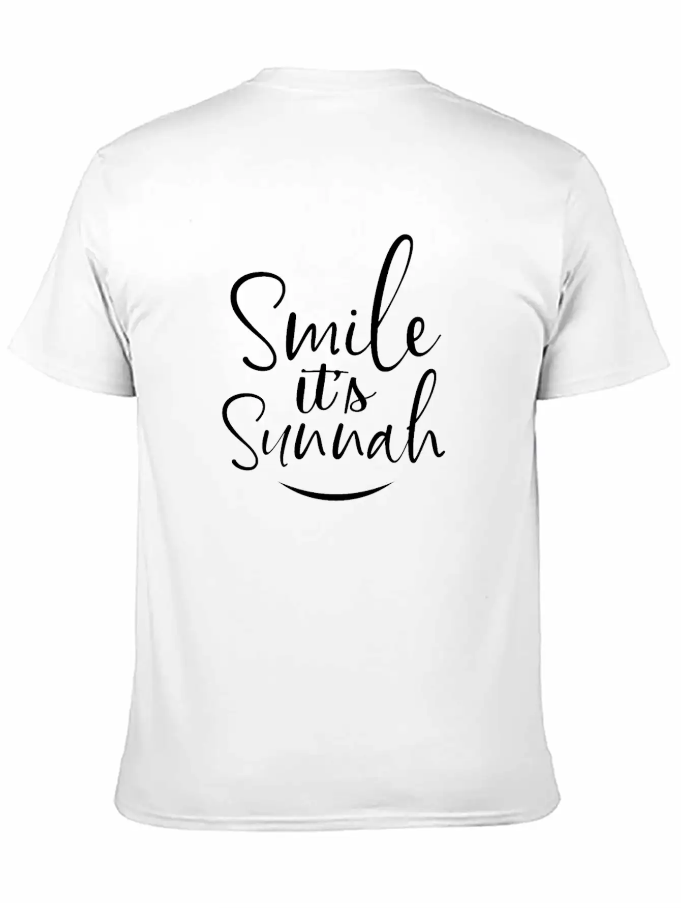 Smile Its Sunnah Classic Cotton Tee – Unisex Comfort For Any Season