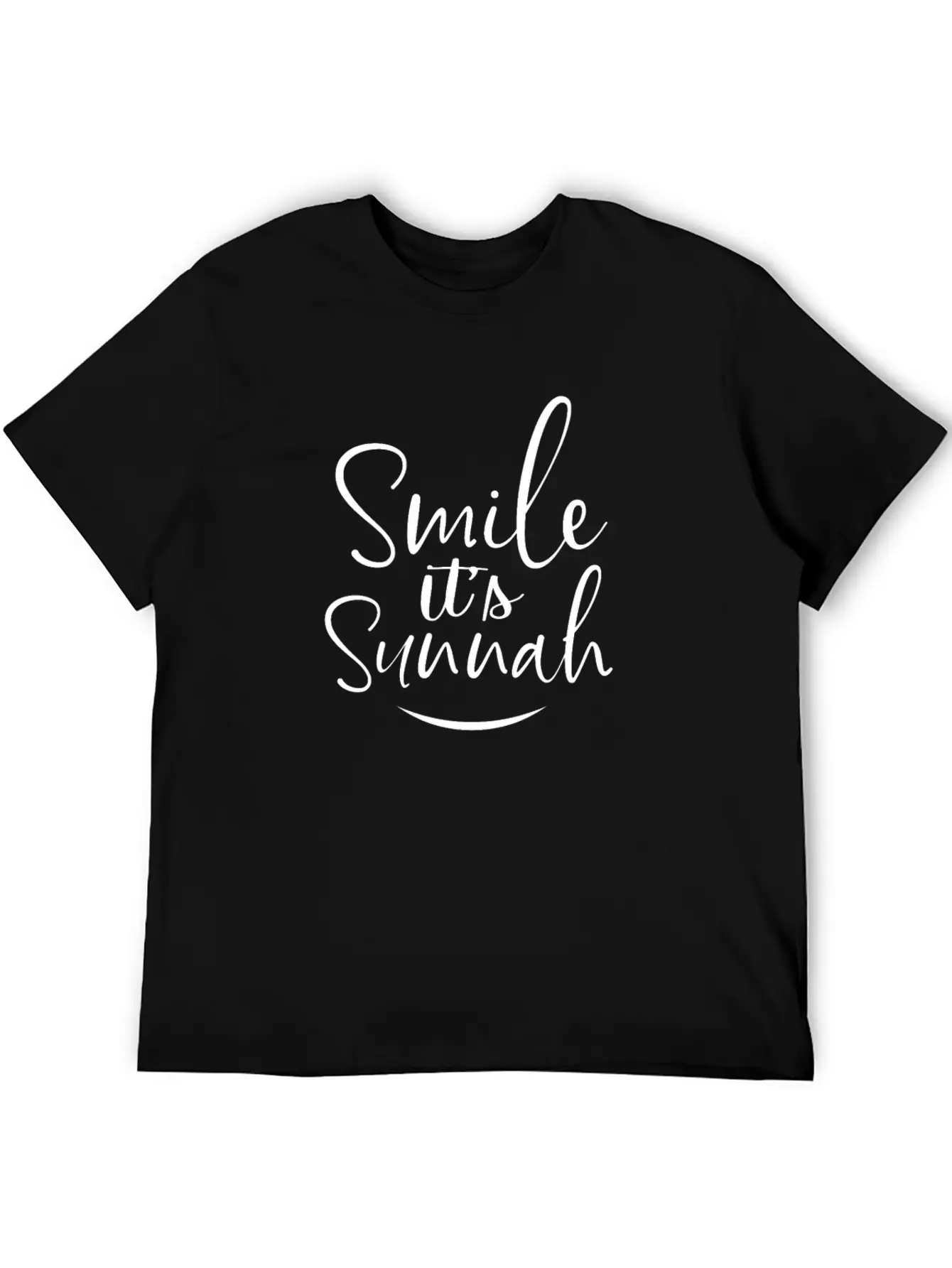 Smile Its Sunnah Classic Cotton Tee – Unisex Comfort For Any Season