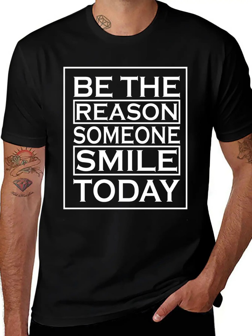 Smile Quote | Smile Related | Typography Breathable Graphic T-Shirt – Perfect For Casual Days