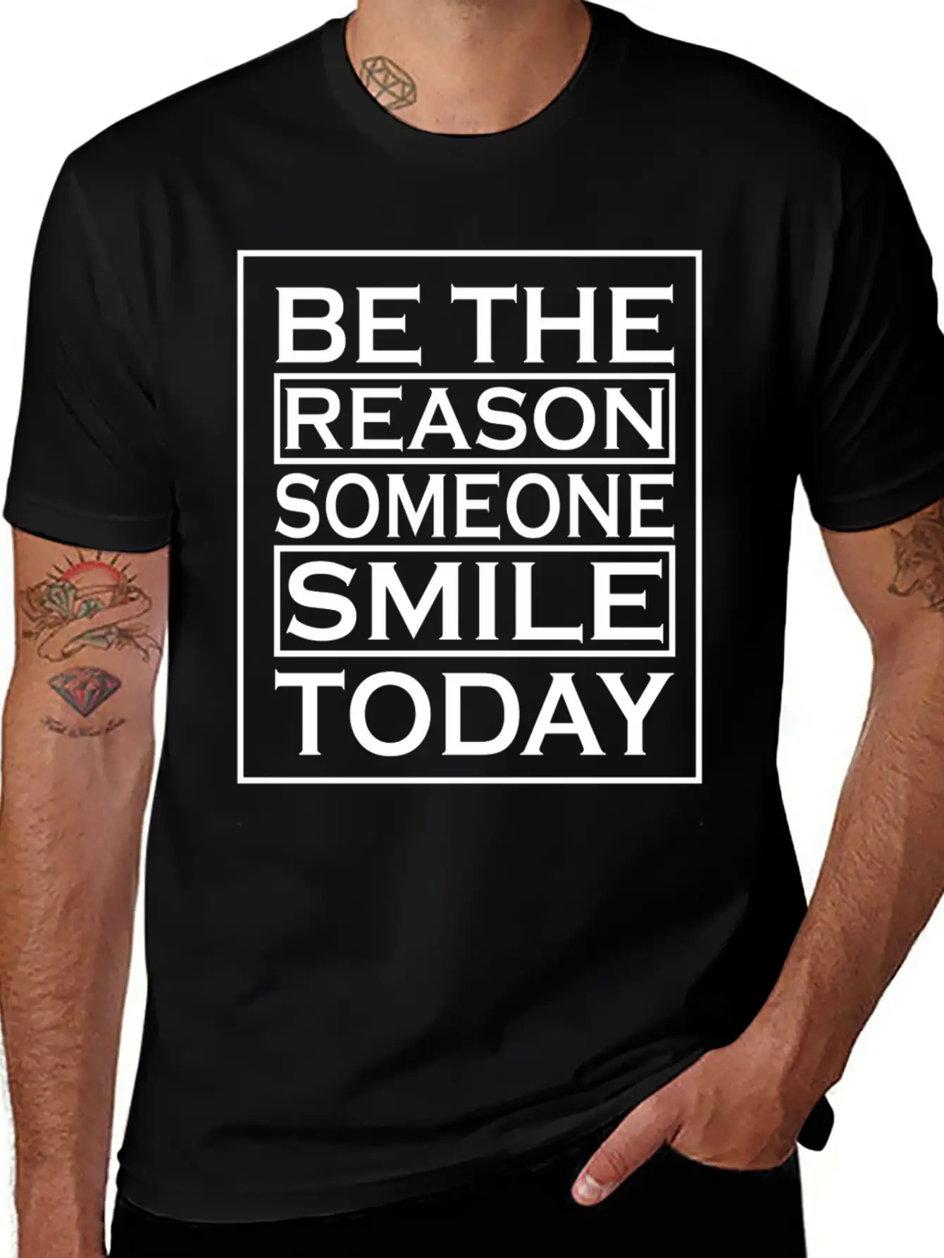 Smile Quote | Smile Related | Typography Breathable Graphic T-Shirt – Perfect For Casual Days
