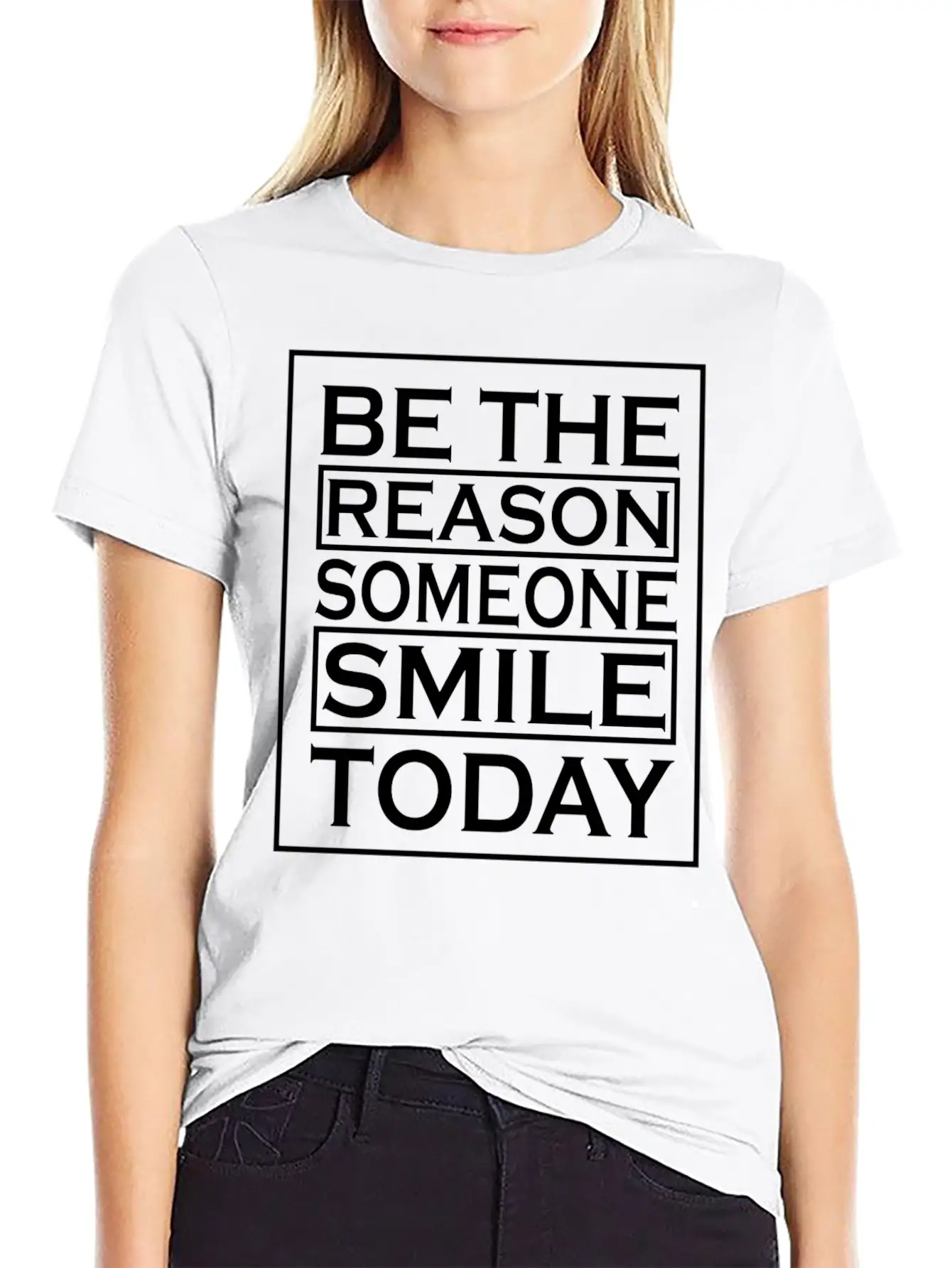 Smile Quote | Smile Related | Typography Breathable Graphic T-Shirt – Perfect For Casual Days