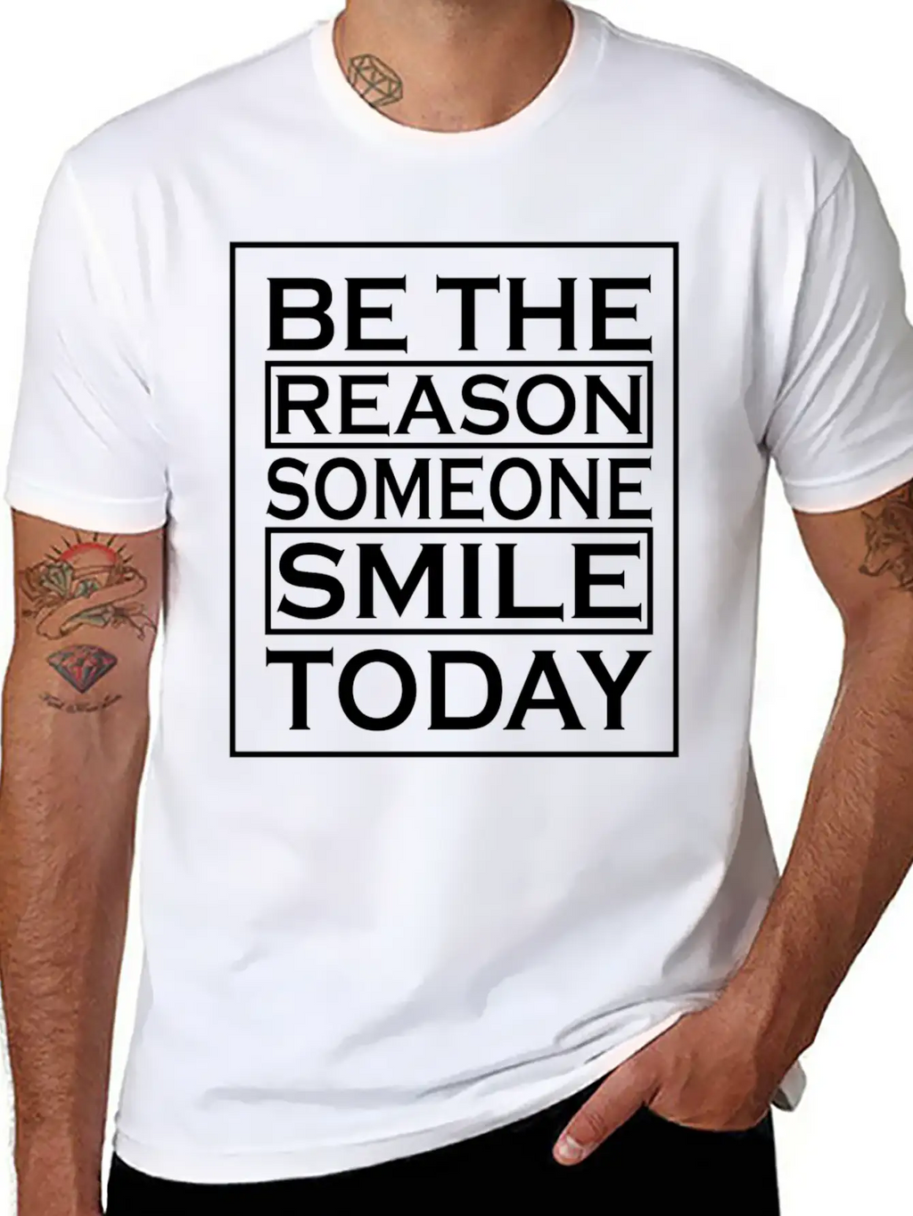 Smile Quote | Smile Related | Typography Breathable Graphic T-Shirt – Perfect For Casual Days