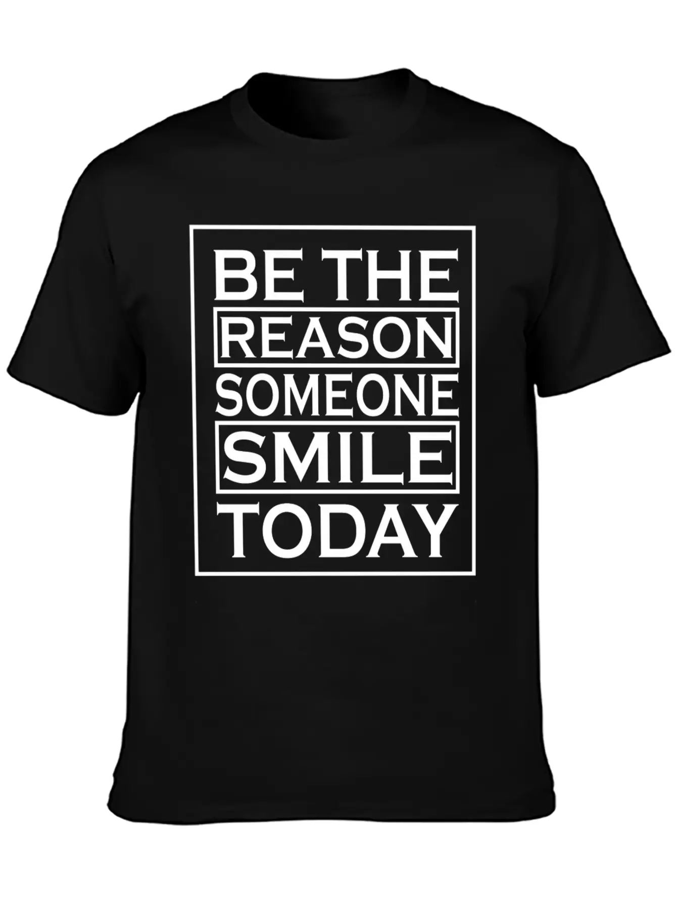 Smile Quote | Smile Related | Typography Breathable Graphic T-Shirt – Perfect For Casual Days